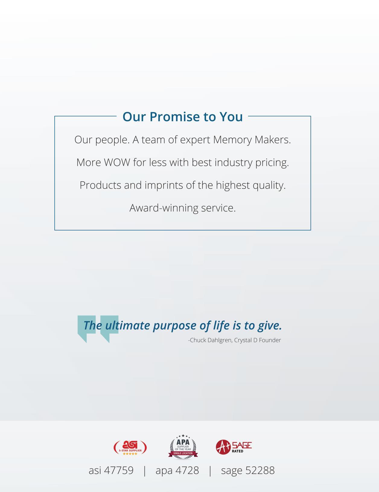 Crystal D's 2026 full-line catalog