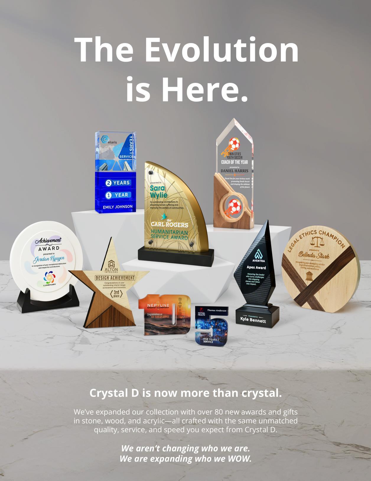 Crystal D's 2026 full-line catalog