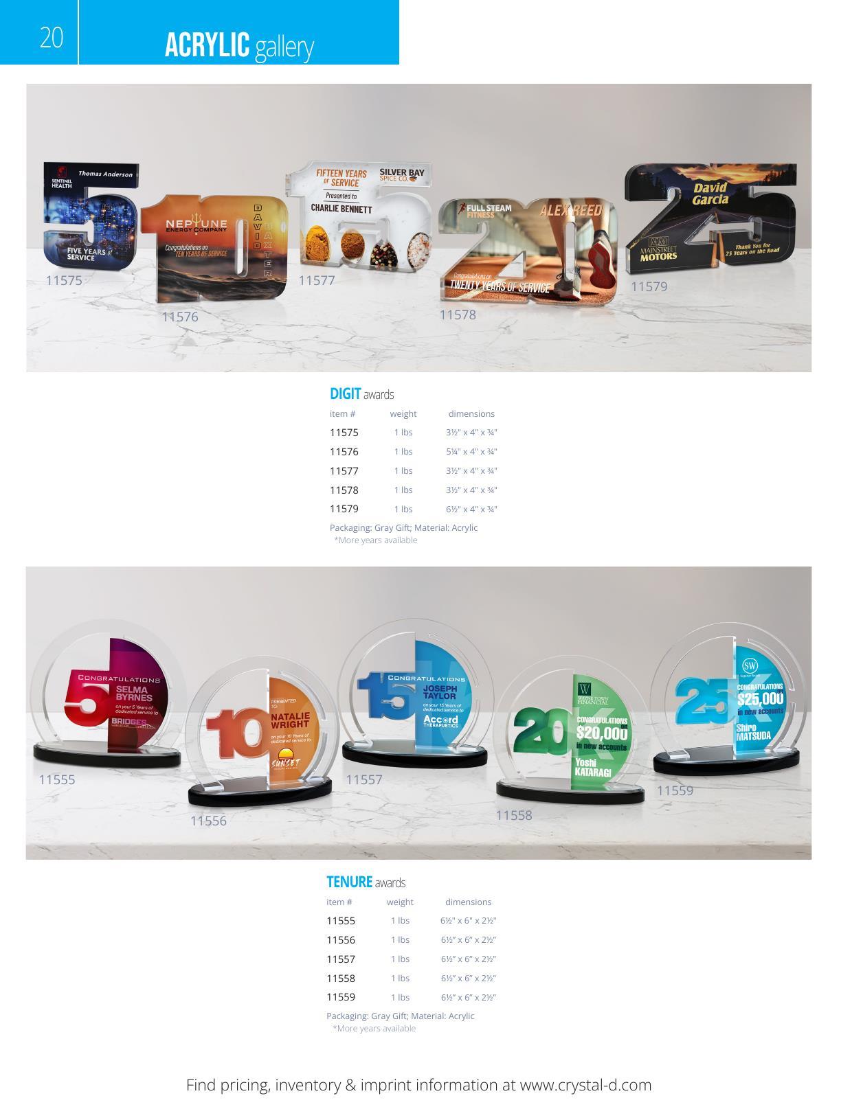 Crystal D's 2026 full-line catalog