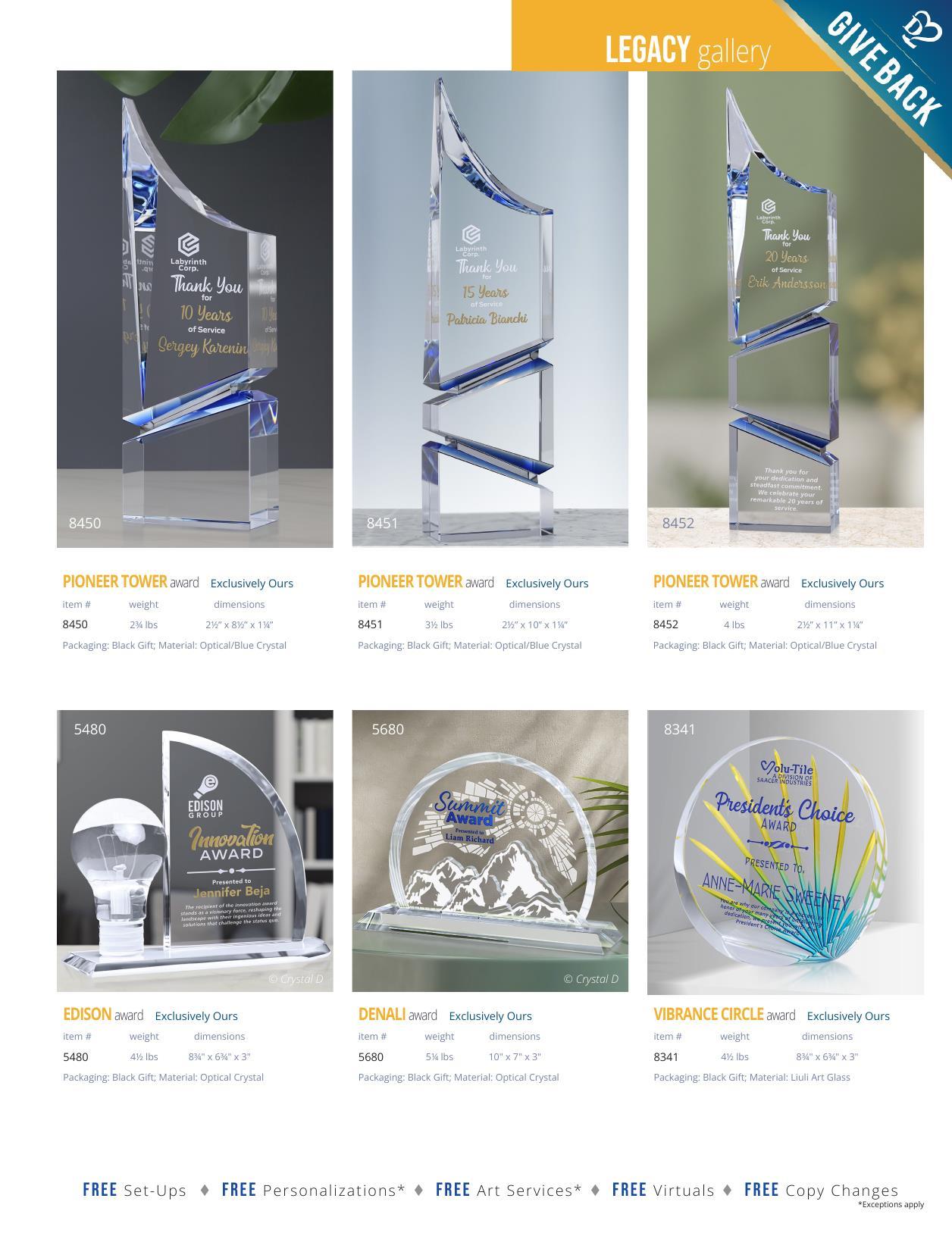 Crystal D's 2026 full-line catalog