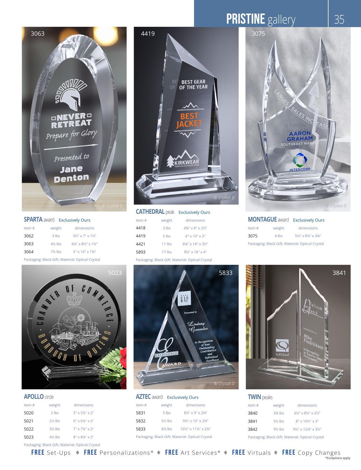 Crystal D's 2026 full-line catalog