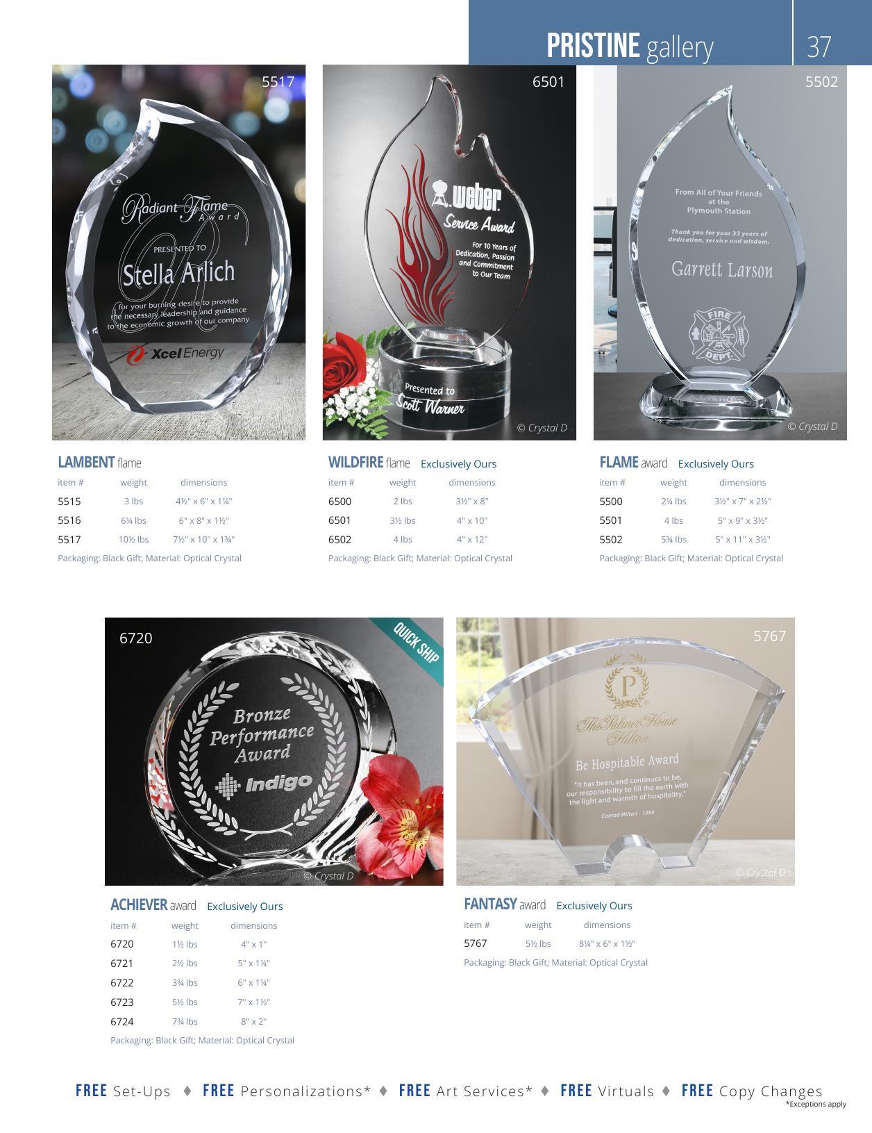 Crystal D's 2026 full-line catalog