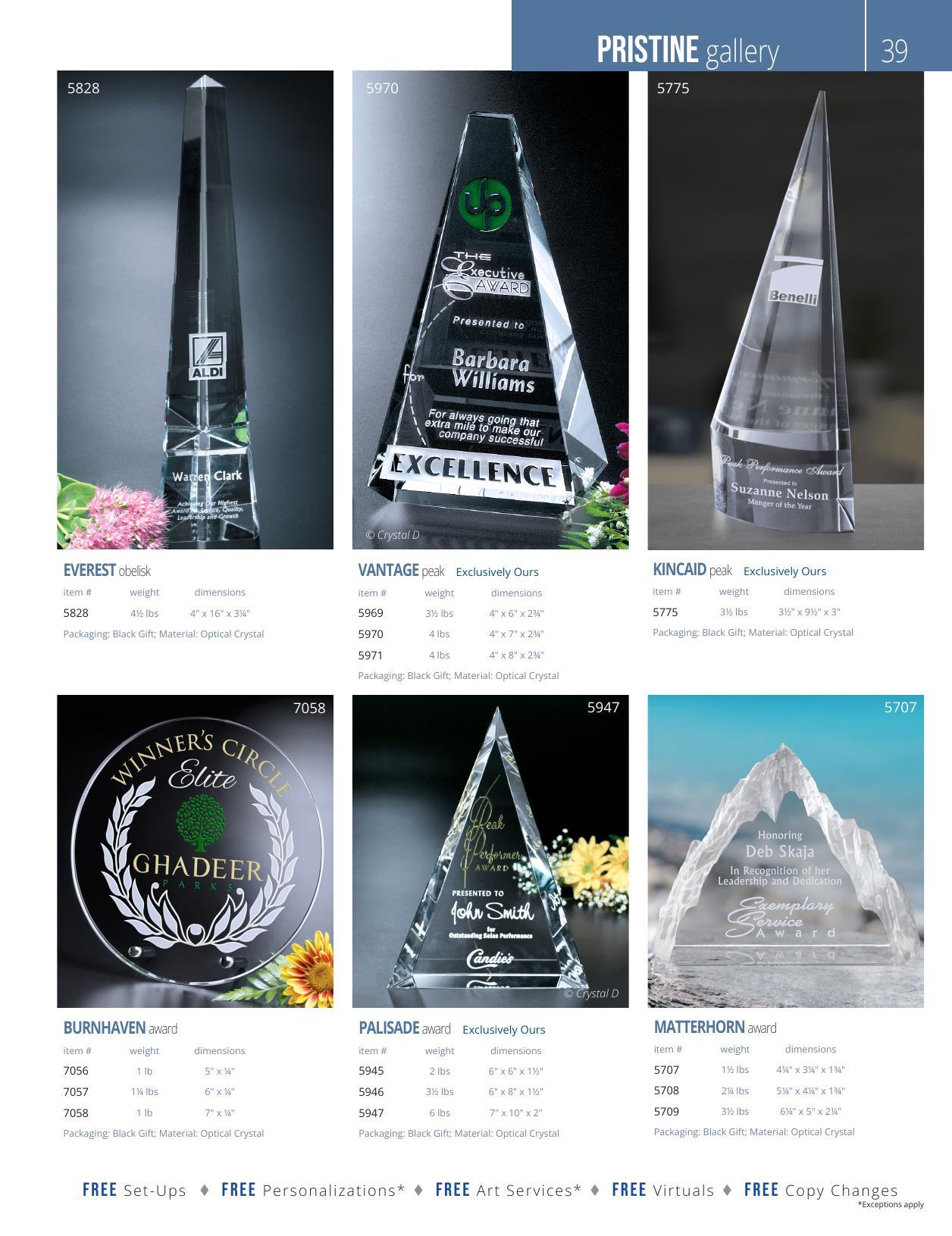 Crystal D's 2026 full-line catalog