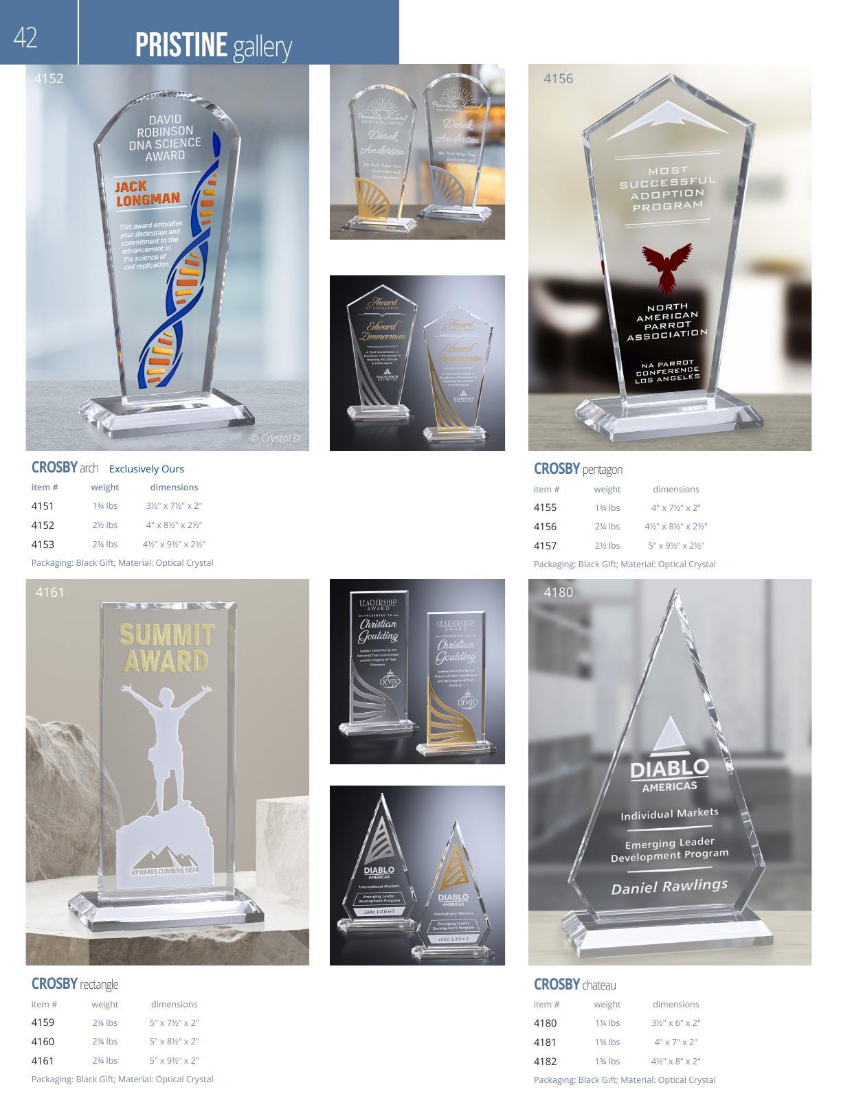 Crystal D's 2026 full-line catalog