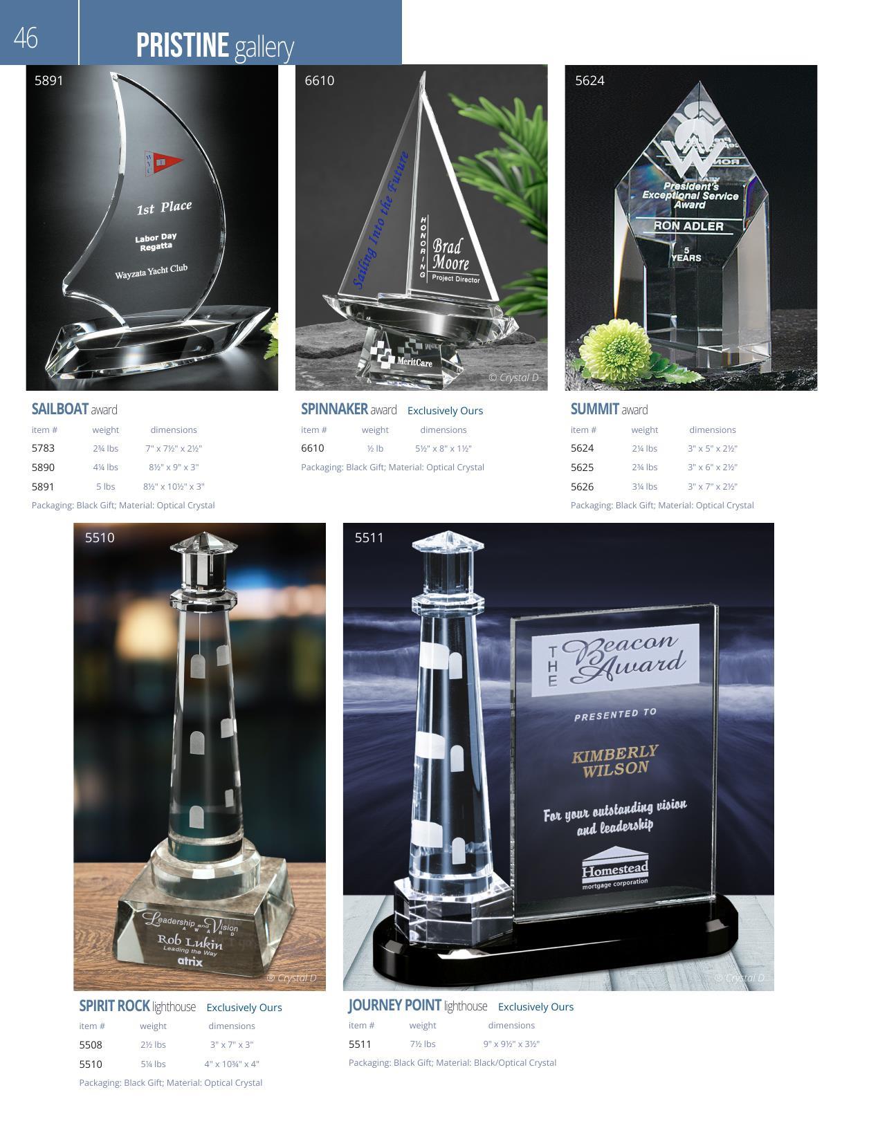 Crystal D's 2026 full-line catalog