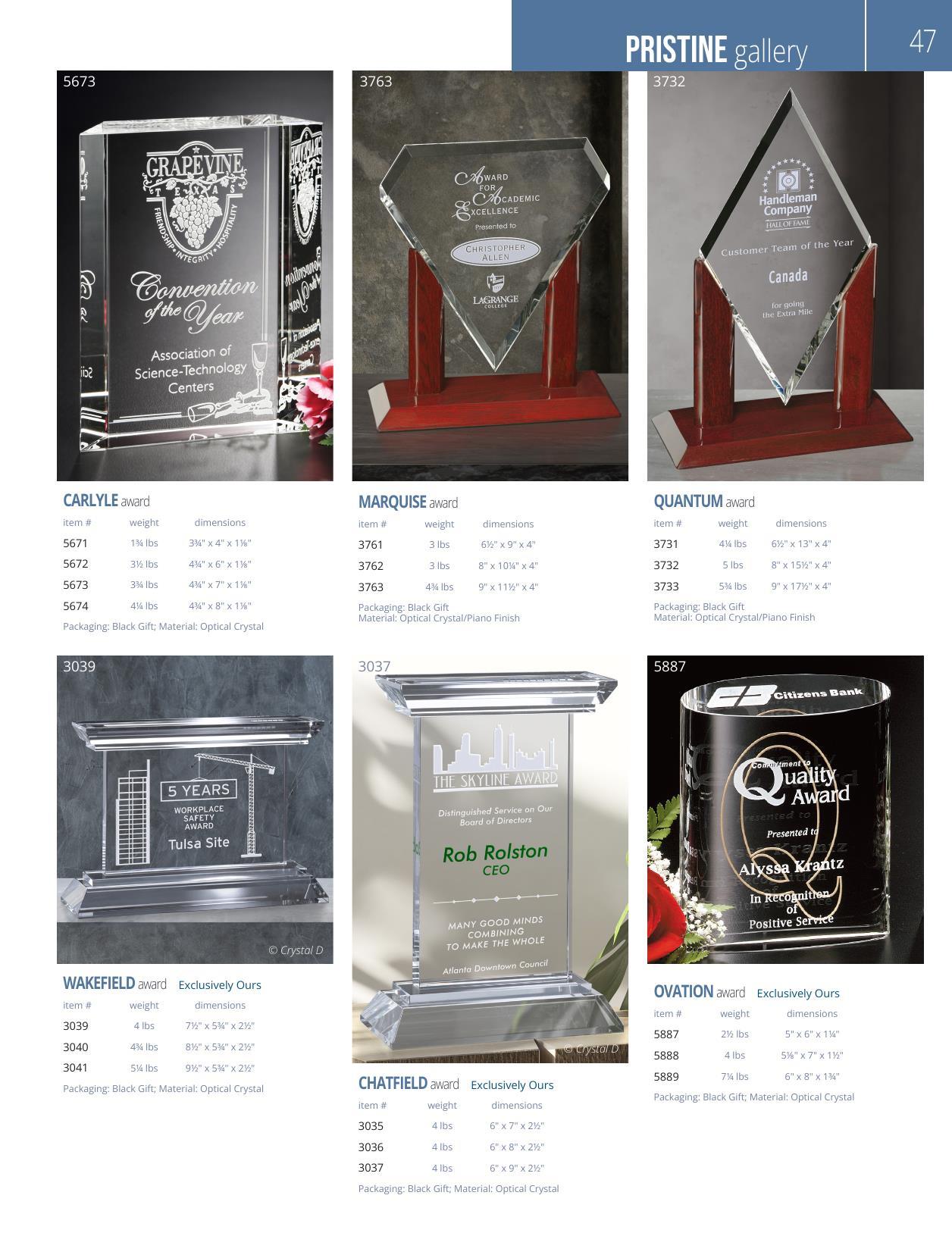 Crystal D's 2026 full-line catalog