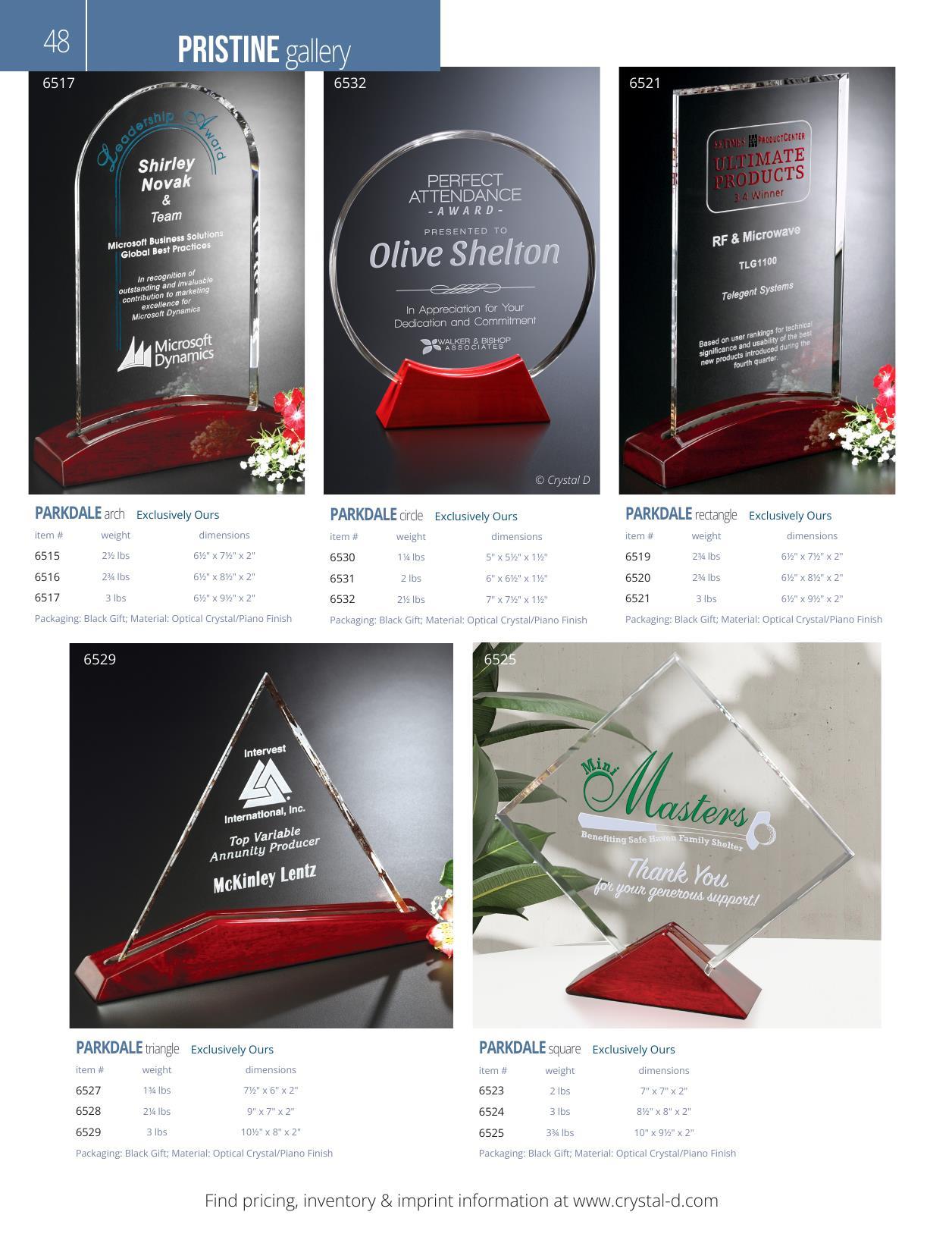 Crystal D's 2026 full-line catalog