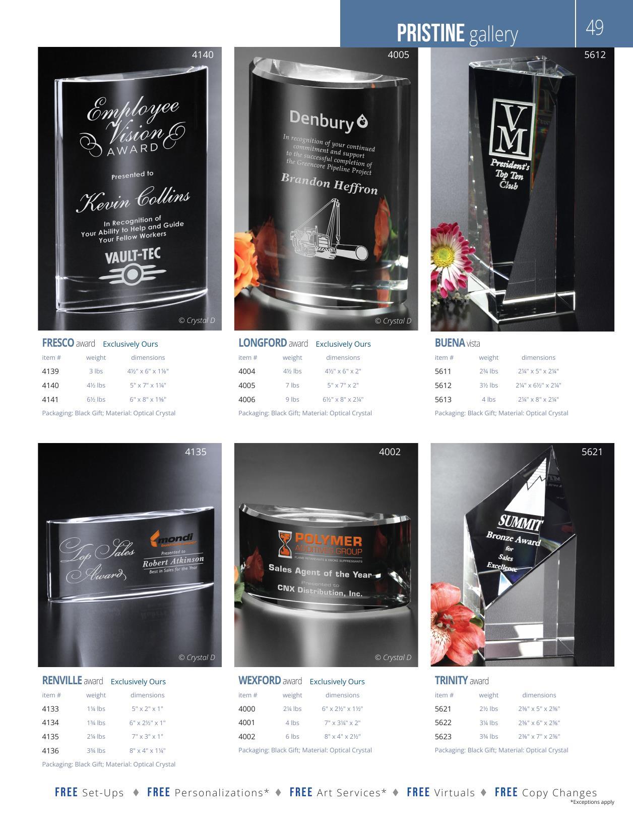 Crystal D's 2026 full-line catalog