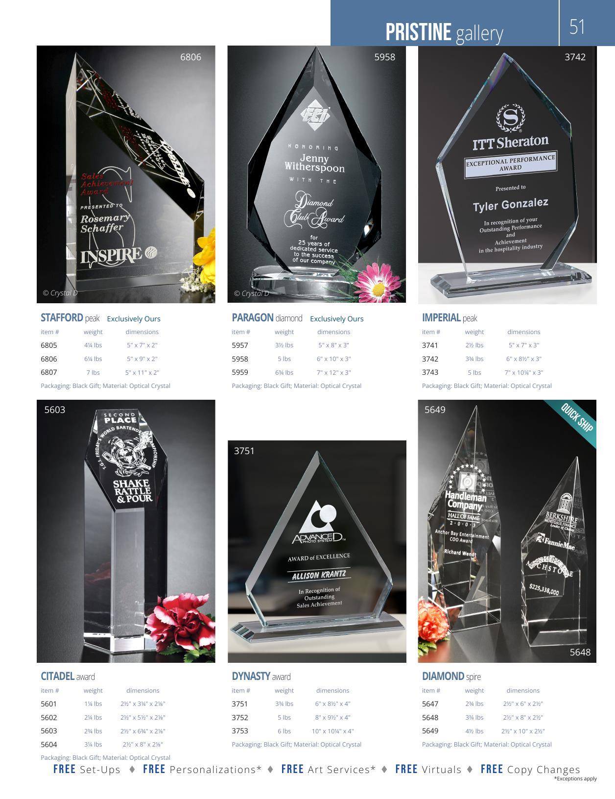 Crystal D's 2026 full-line catalog