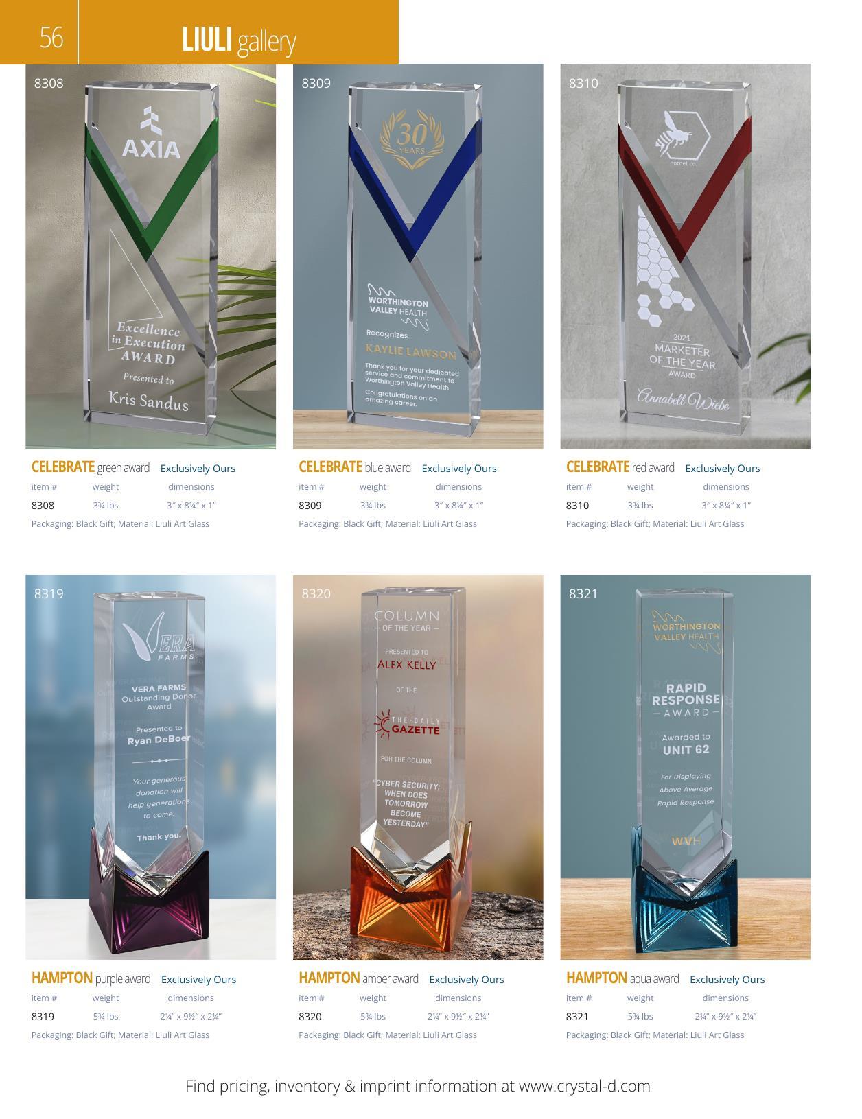 Crystal D's 2026 full-line catalog
