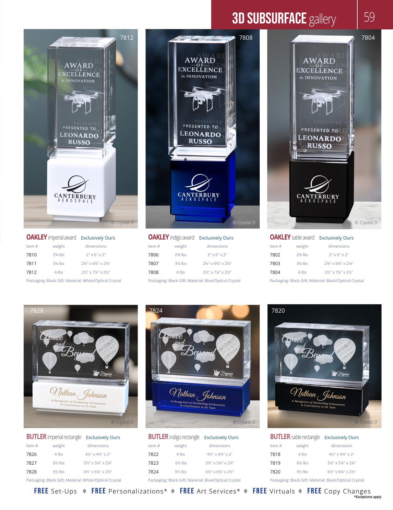 Crystal D's 2026 full-line catalog