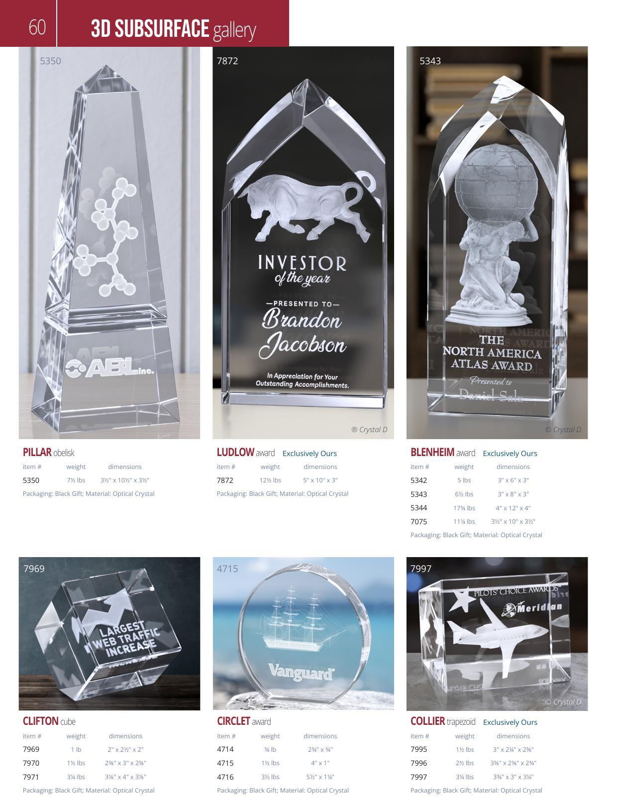 Crystal D's 2026 full-line catalog