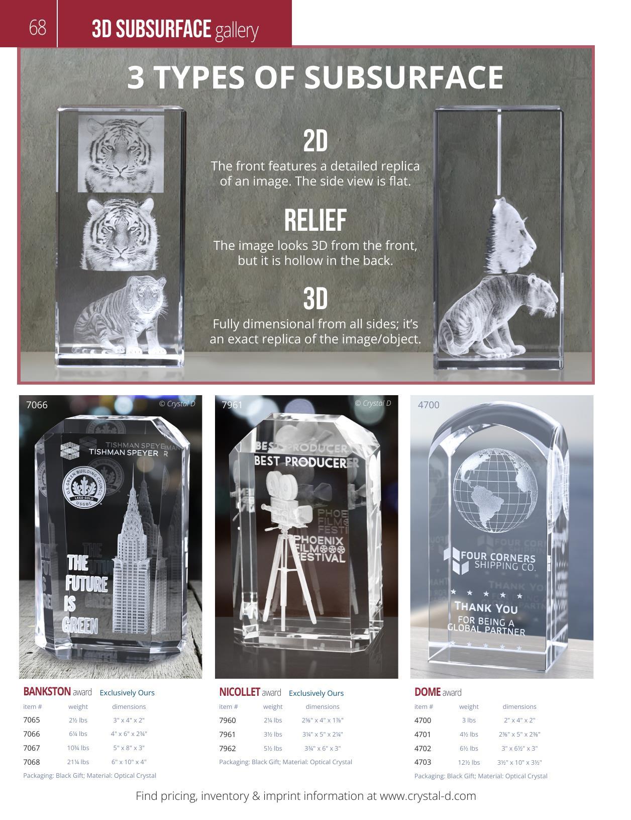 Crystal D's 2026 full-line catalog