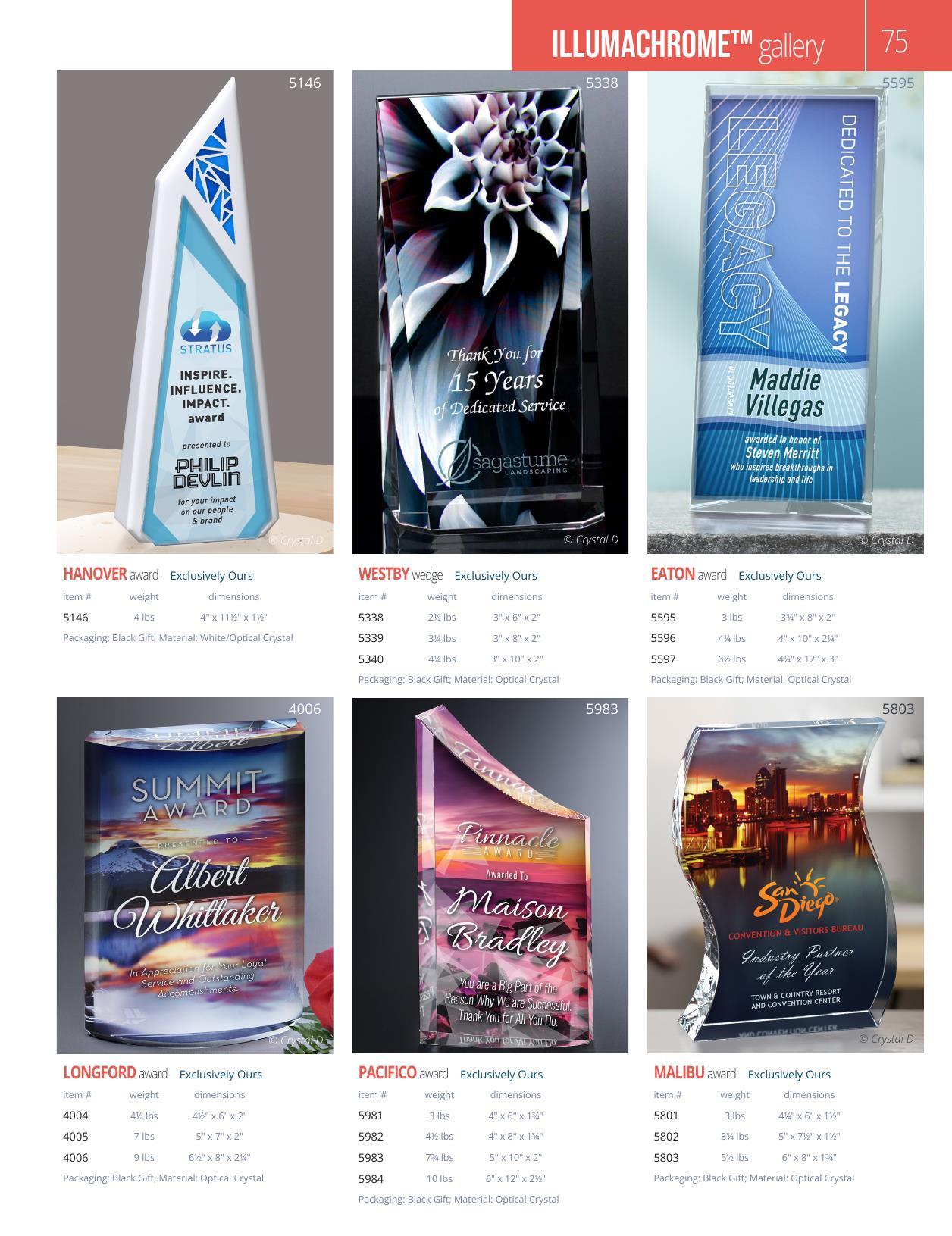 Crystal D's 2026 full-line catalog