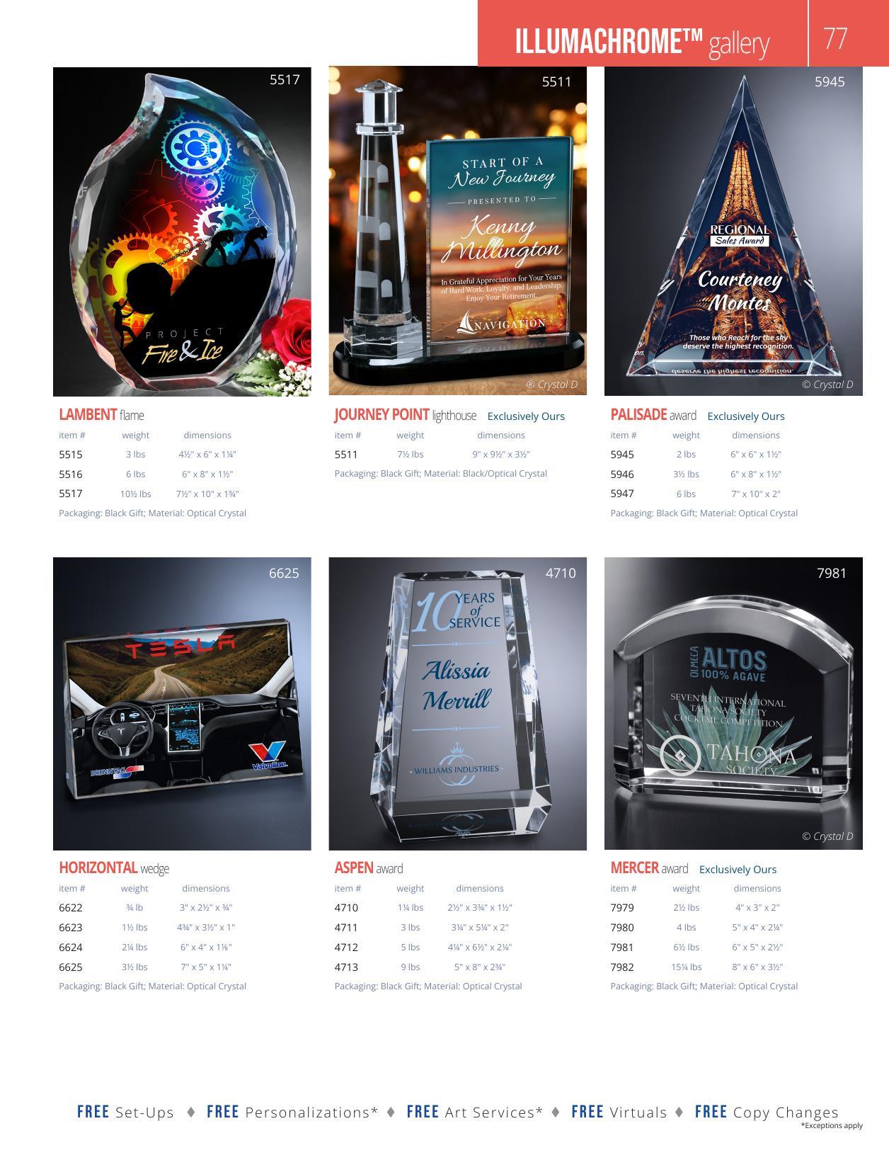 Crystal D's 2026 full-line catalog