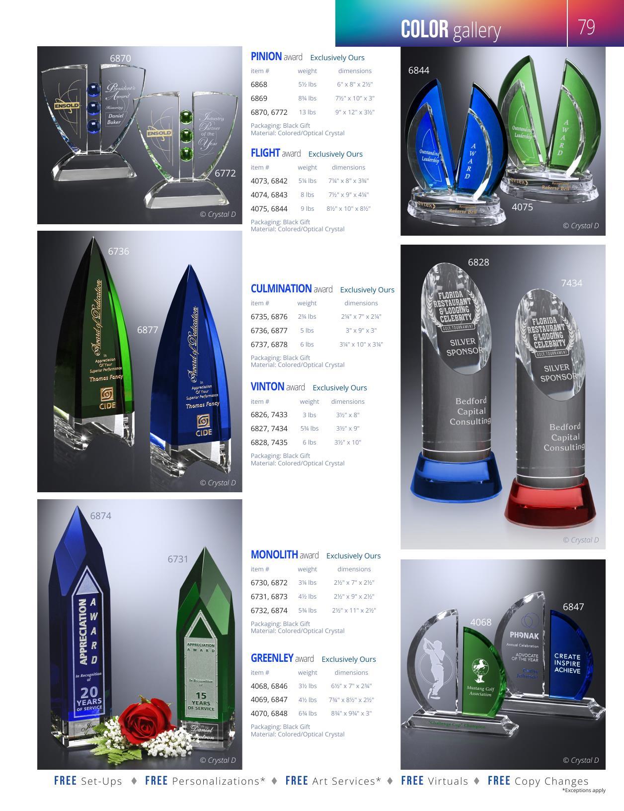 Crystal D's 2026 full-line catalog