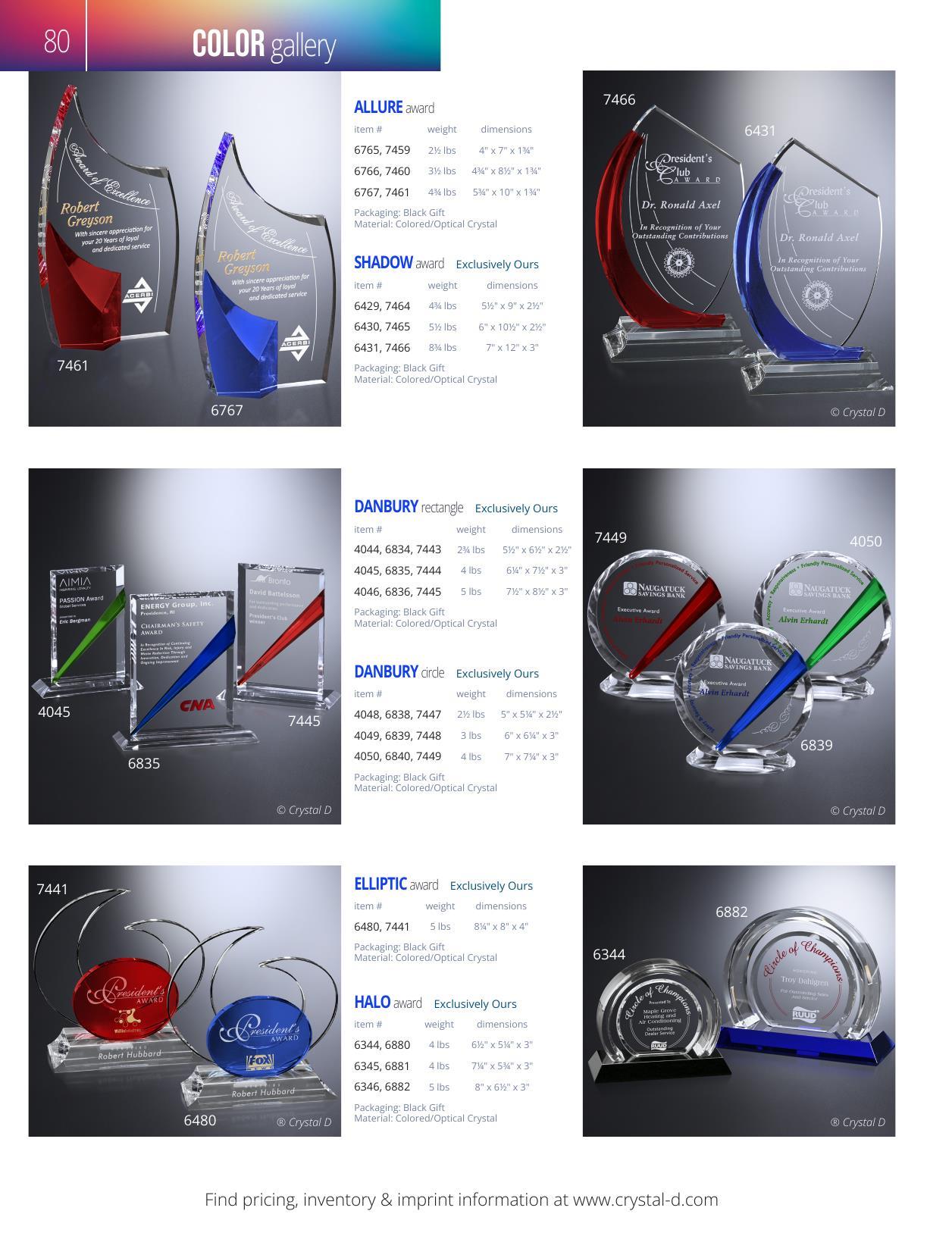 Crystal D's 2026 full-line catalog
