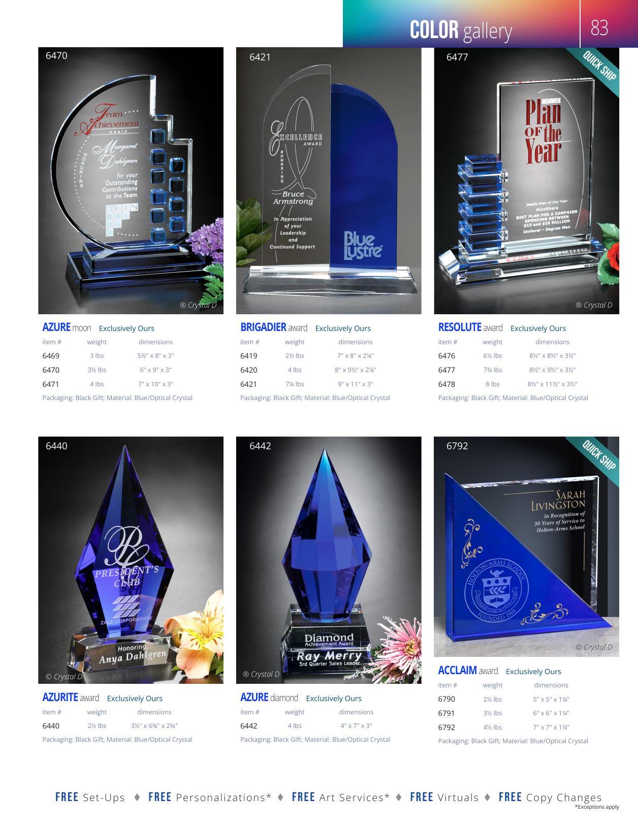 Crystal D's 2026 full-line catalog