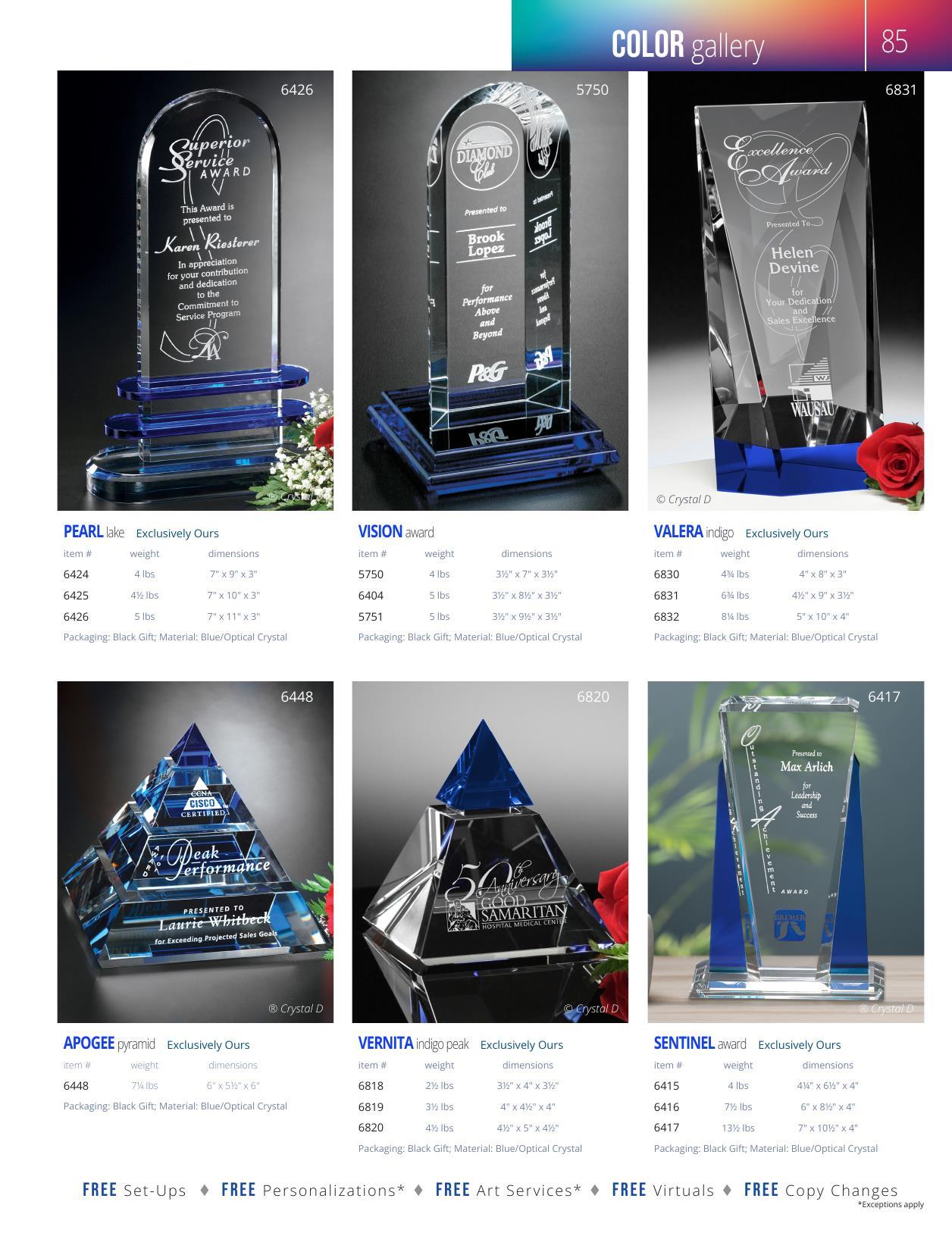 Crystal D's 2026 full-line catalog