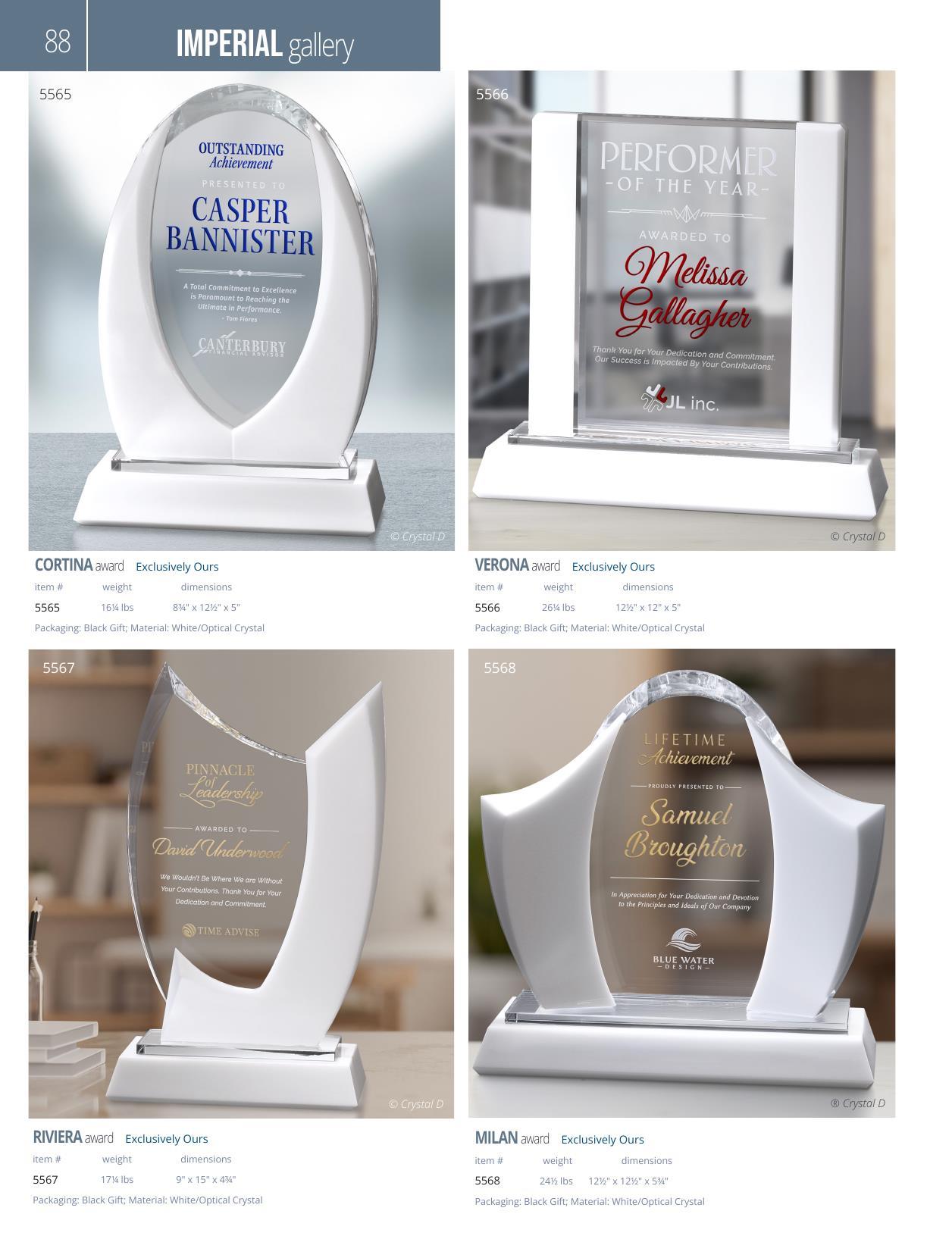 Crystal D's 2026 full-line catalog