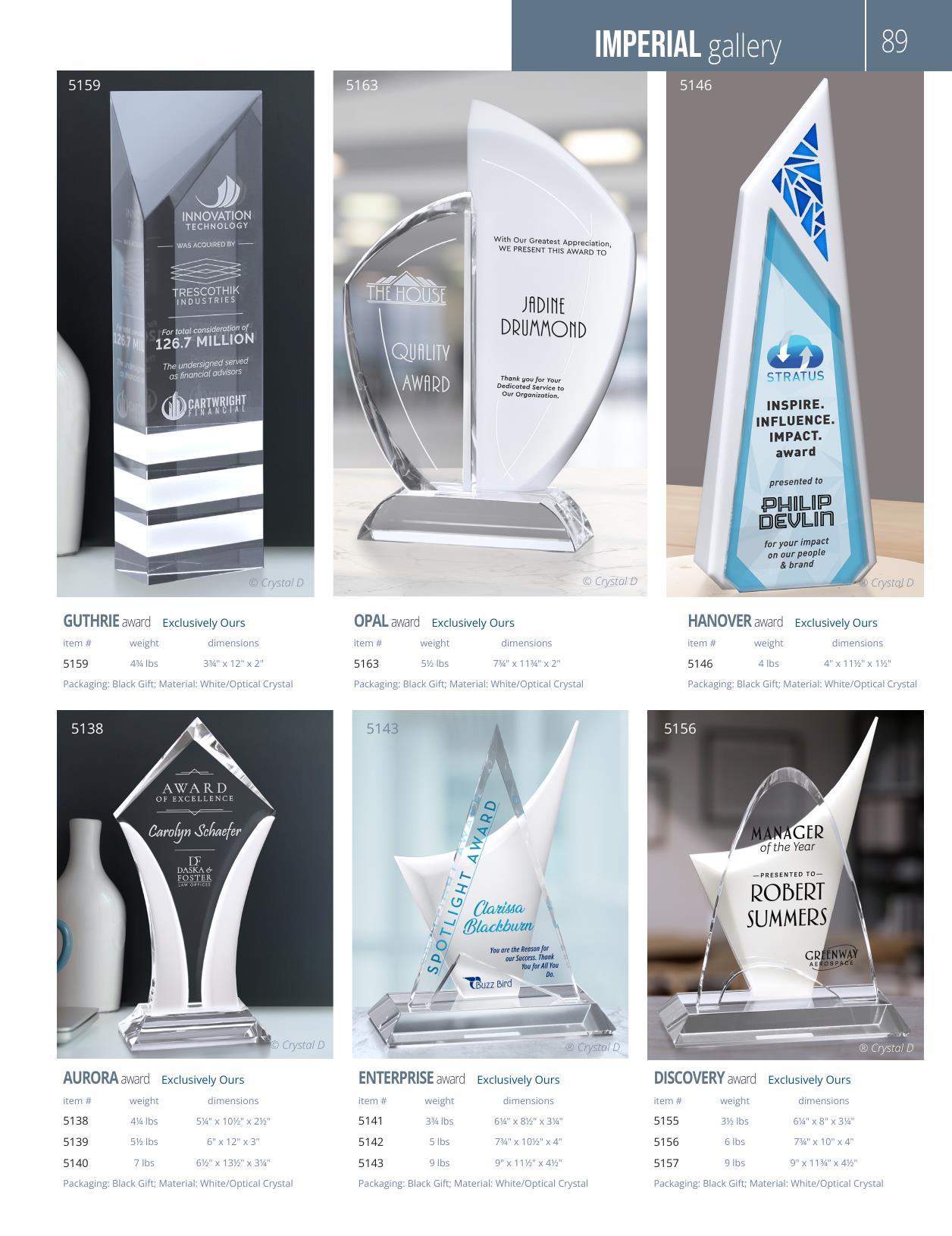 Crystal D's 2026 full-line catalog