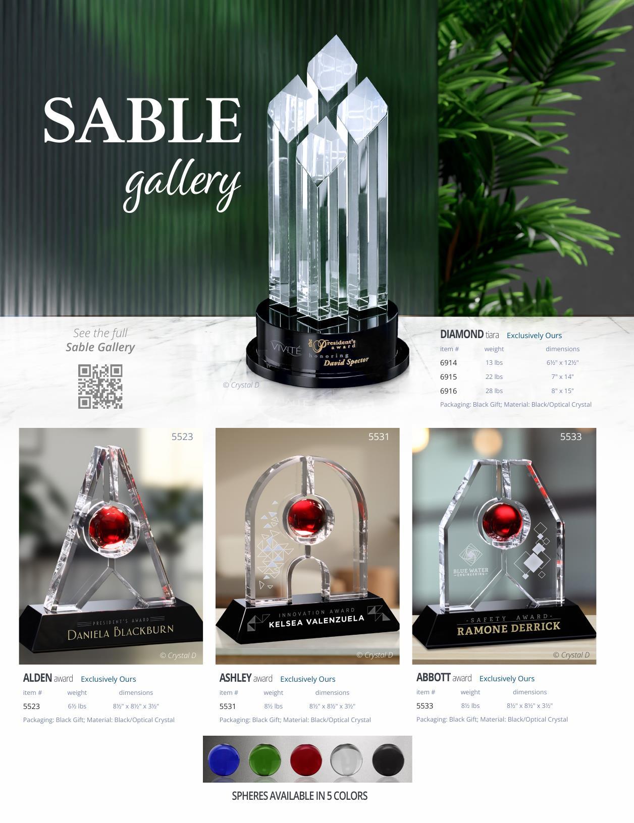 Crystal D's 2026 full-line catalog