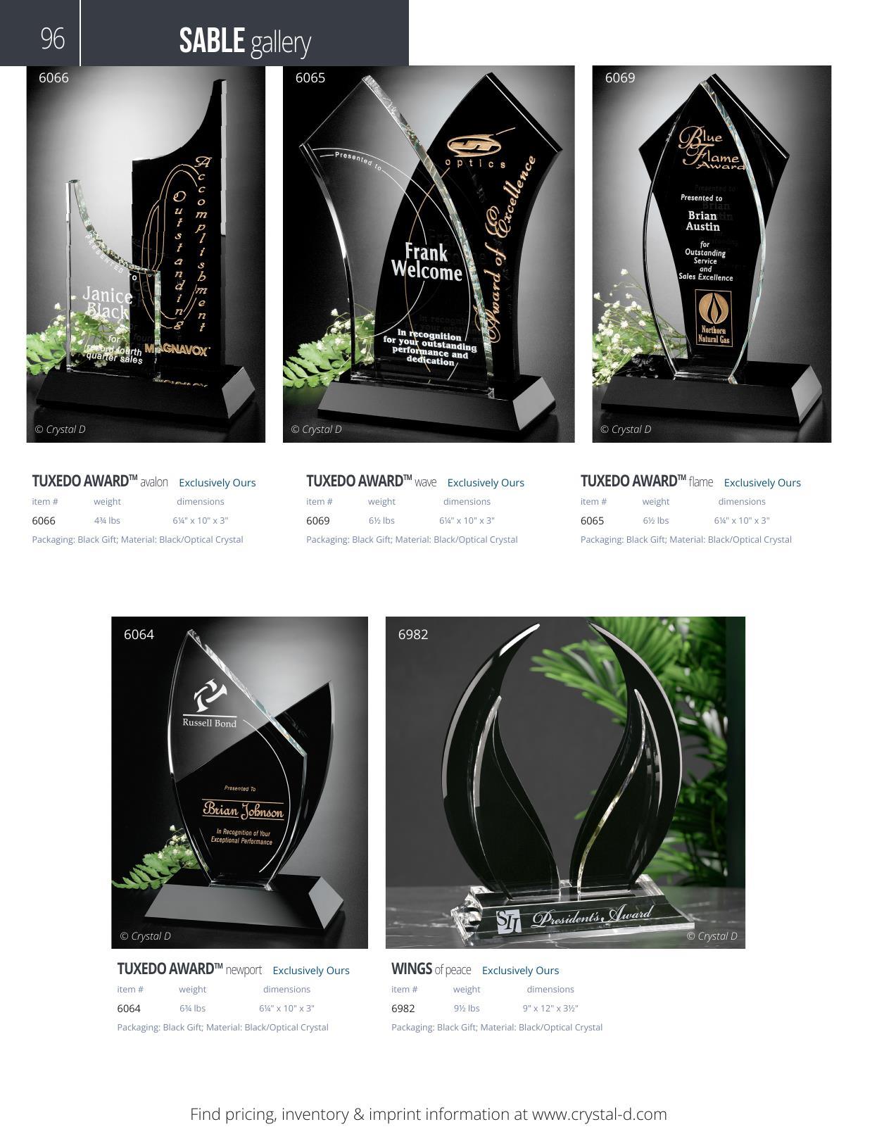 Crystal D's 2026 full-line catalog