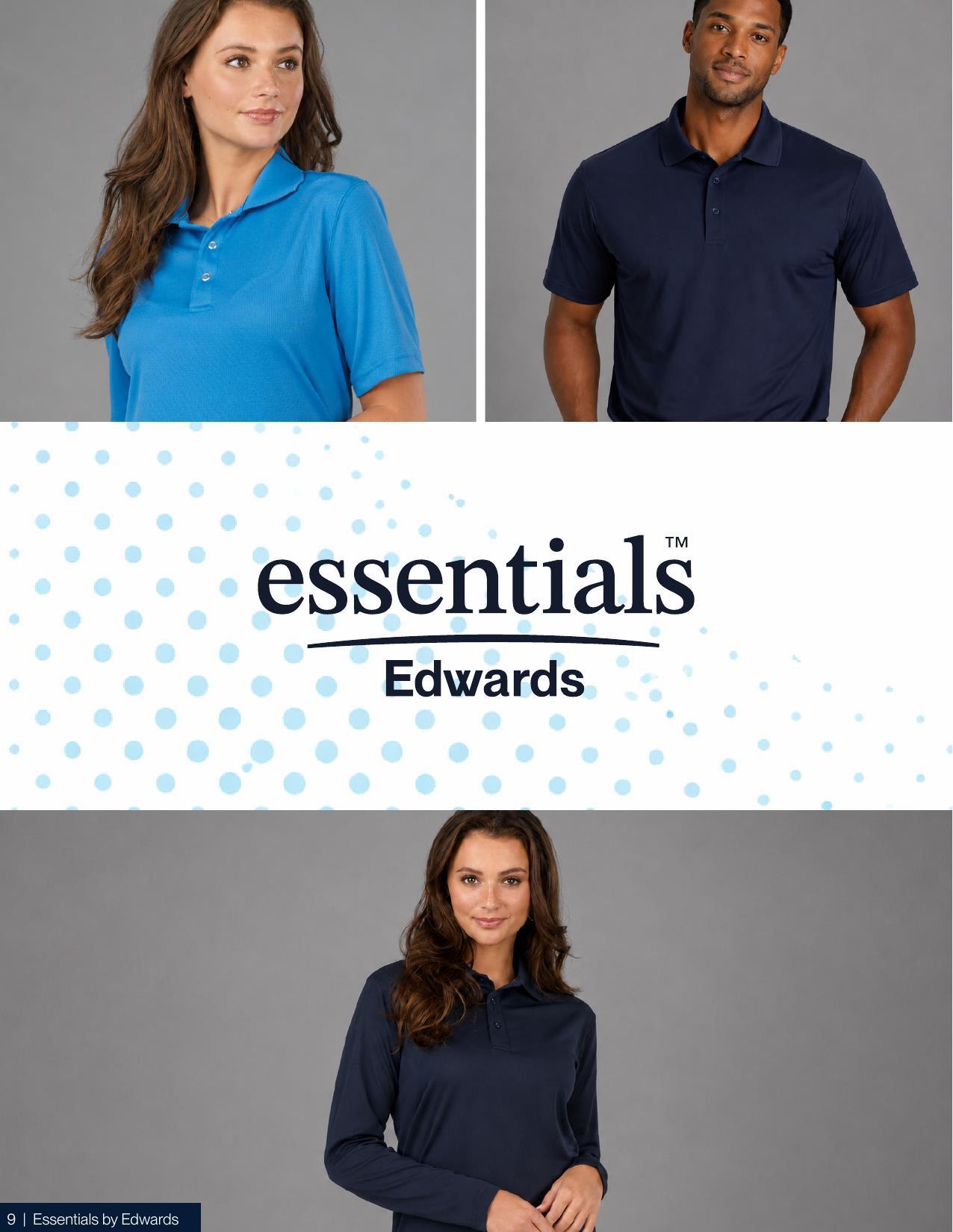 Introducing Essentials by Edwards, 80+ best sellers that make uniform programs simple.