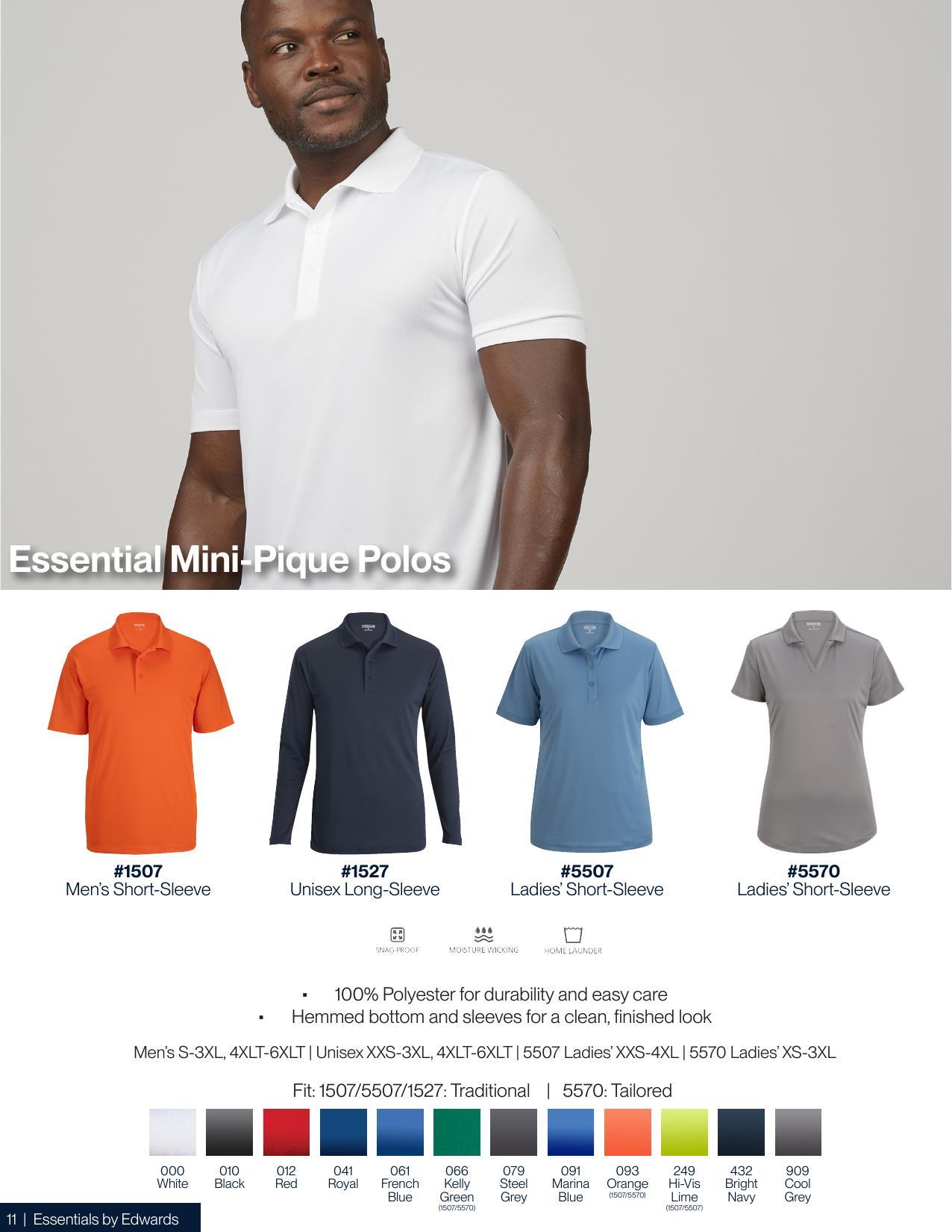 Introducing Essentials by Edwards, 80+ best sellers that make uniform programs simple.