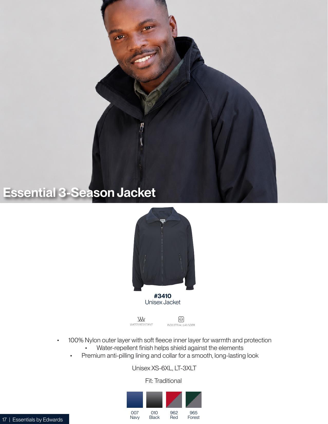 Introducing Essentials by Edwards, 80+ best sellers that make uniform programs simple.
