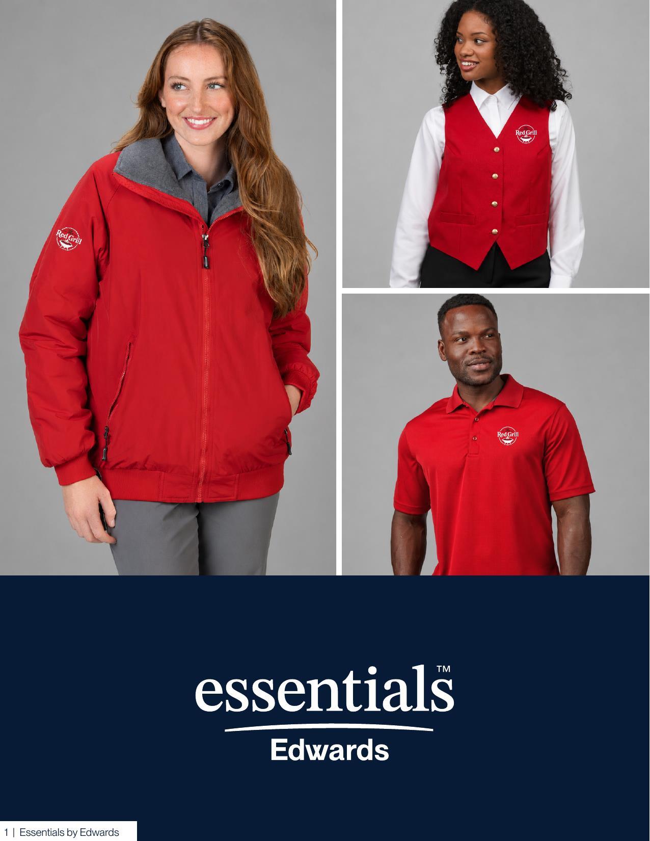 Introducing Essentials by Edwards, 80+ best sellers that make uniform programs simple.