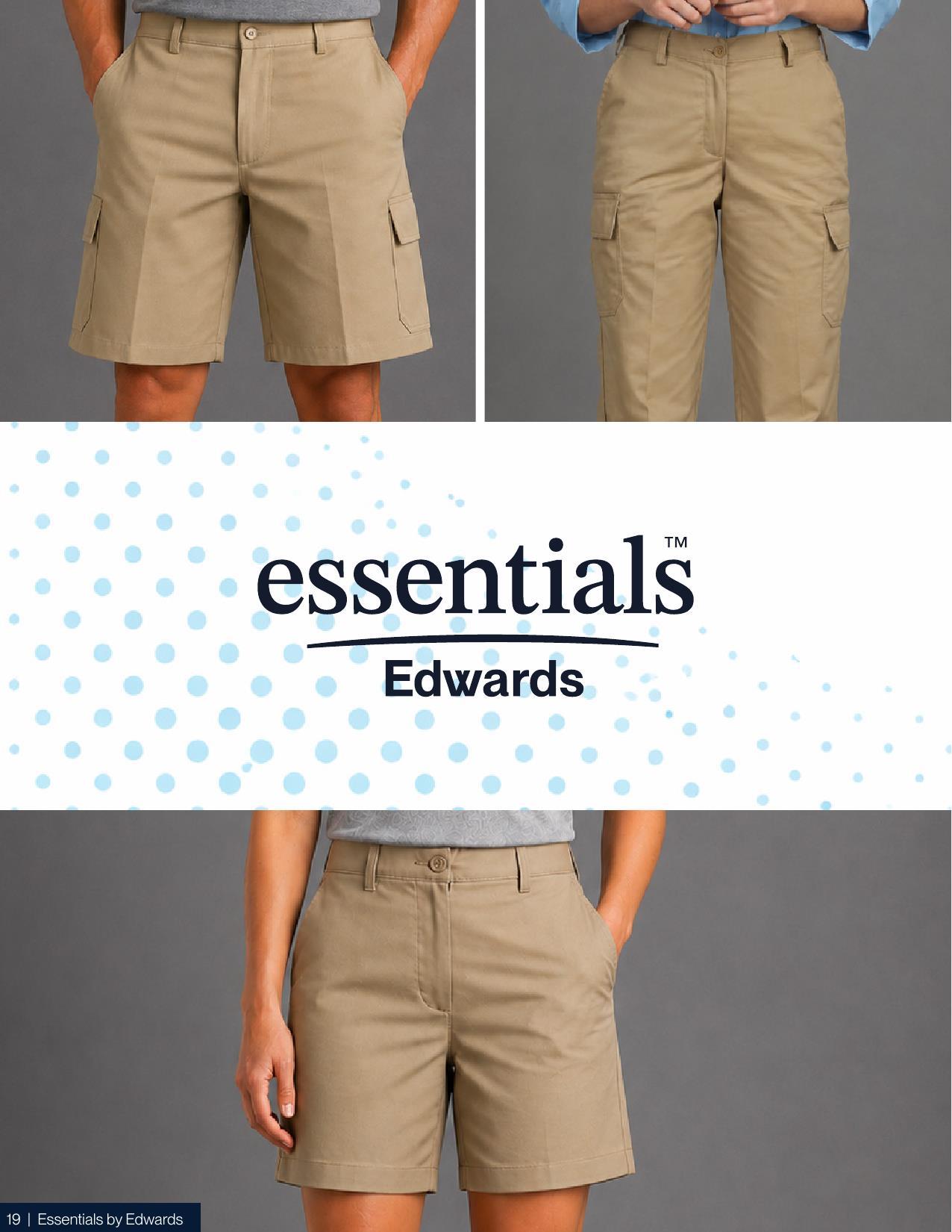Introducing Essentials by Edwards, 80+ best sellers that make uniform programs simple.