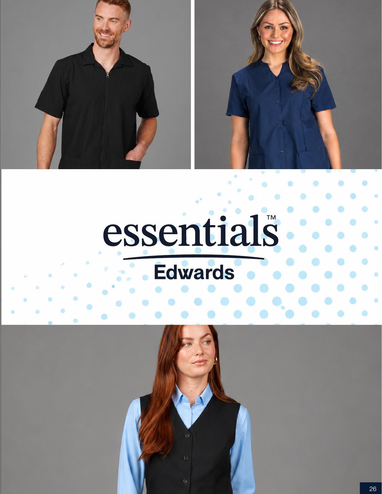Introducing Essentials by Edwards, 80+ best sellers that make uniform programs simple.