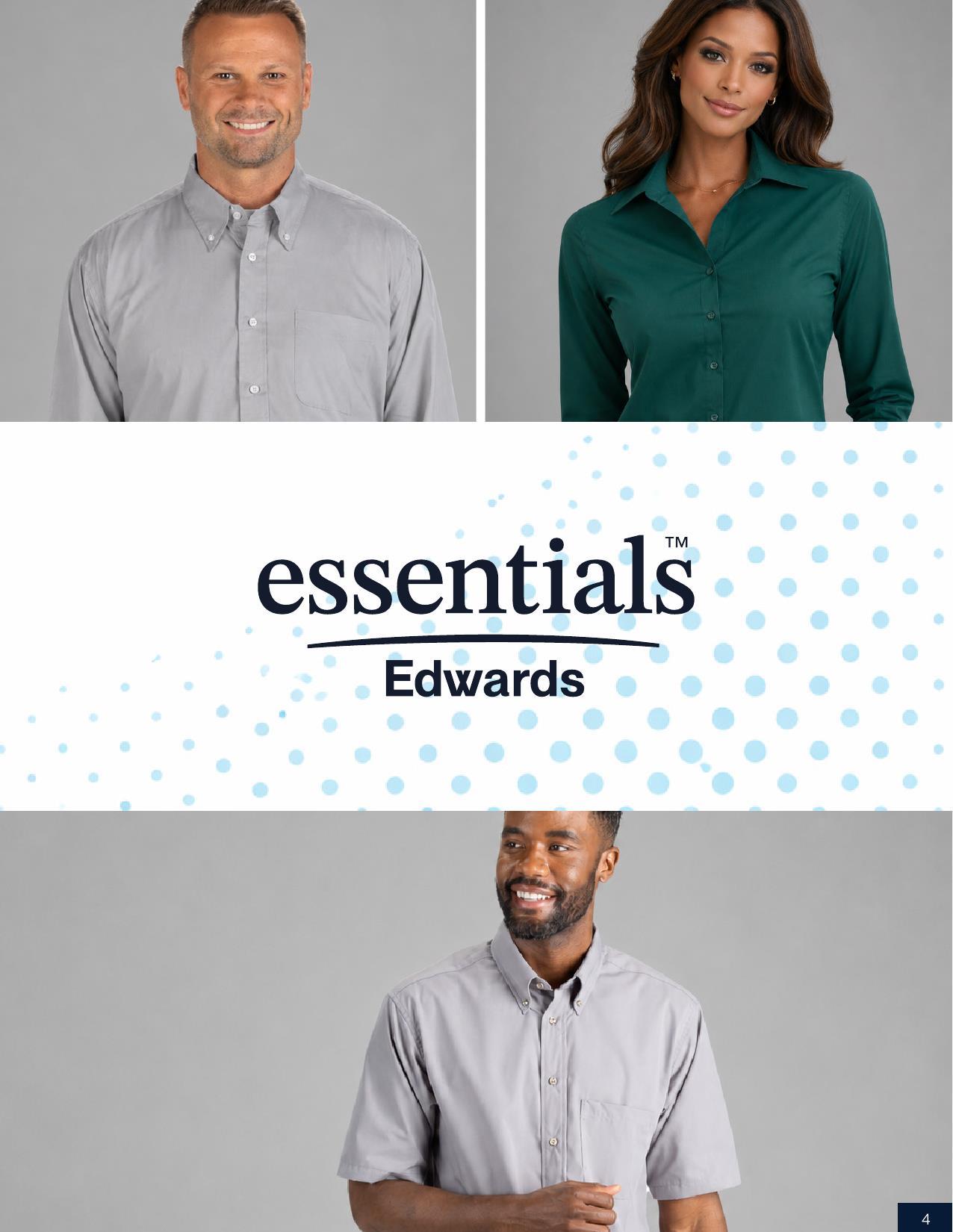 Introducing Essentials by Edwards, 80+ best sellers that make uniform programs simple.