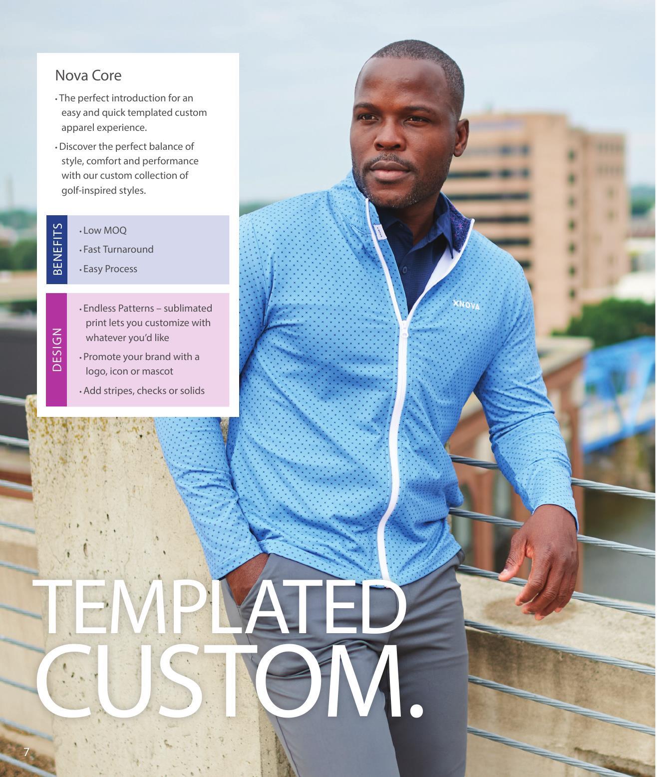 Built-from-the-fiber-up custom apparel.  Add one-of-a-kind signature pieces to everyday apparel.