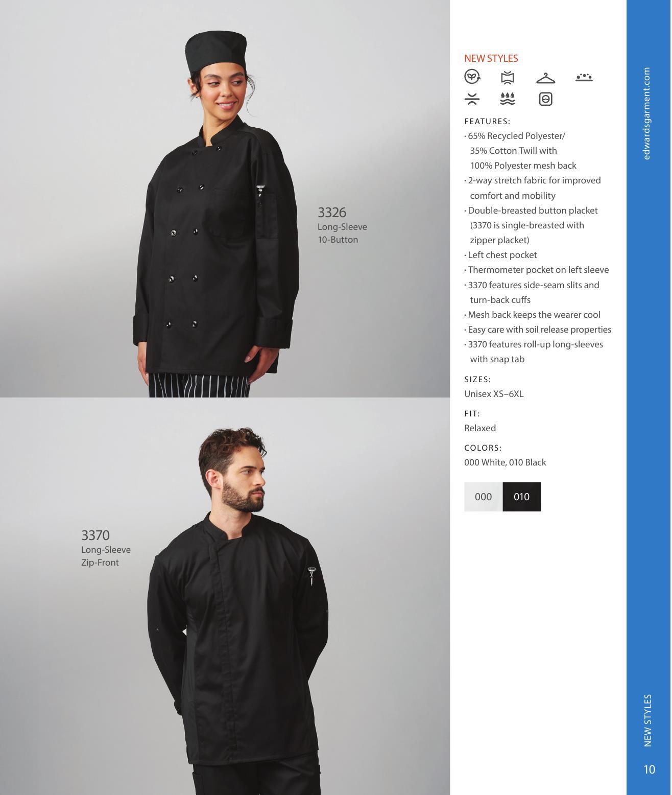 Find the latest in corporate apparel and uniforms