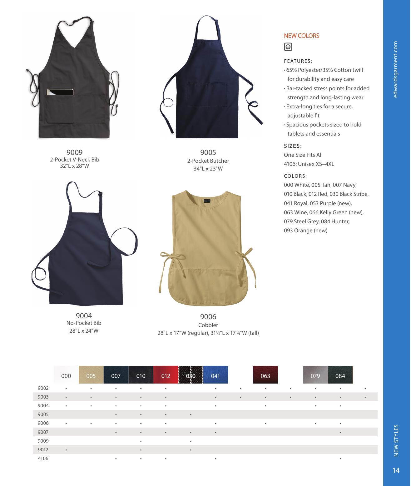 Find the latest in corporate apparel and uniforms
