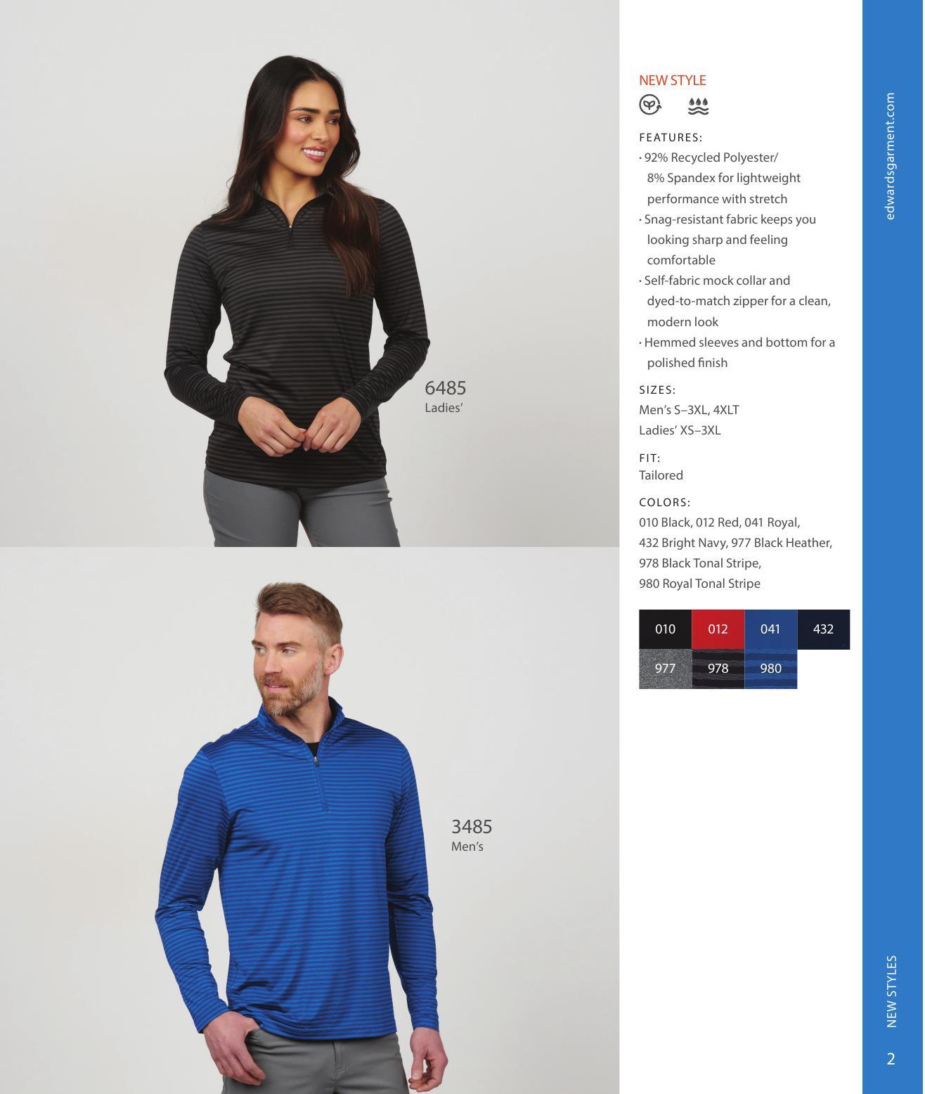 Find the latest in corporate apparel and uniforms
