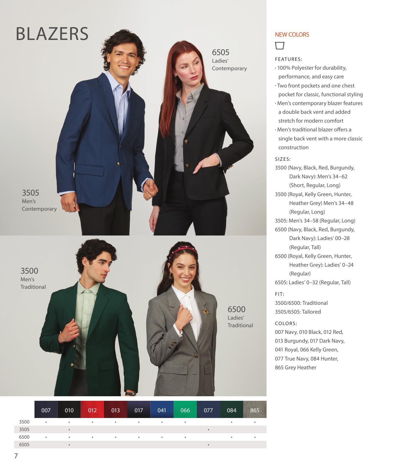 Find the latest in corporate apparel and uniforms