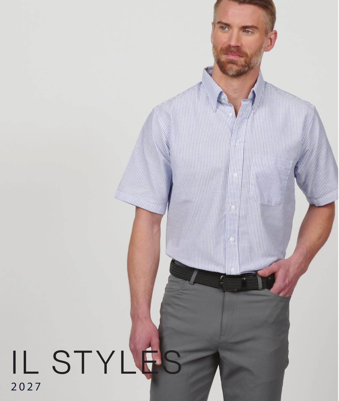 Durable styles engineered to stand up to demanding commercial wash-and-wear cycles.