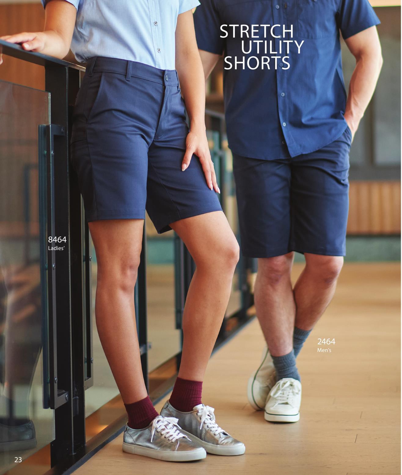 Durable styles engineered to stand up to demanding commercial wash-and-wear cycles.
