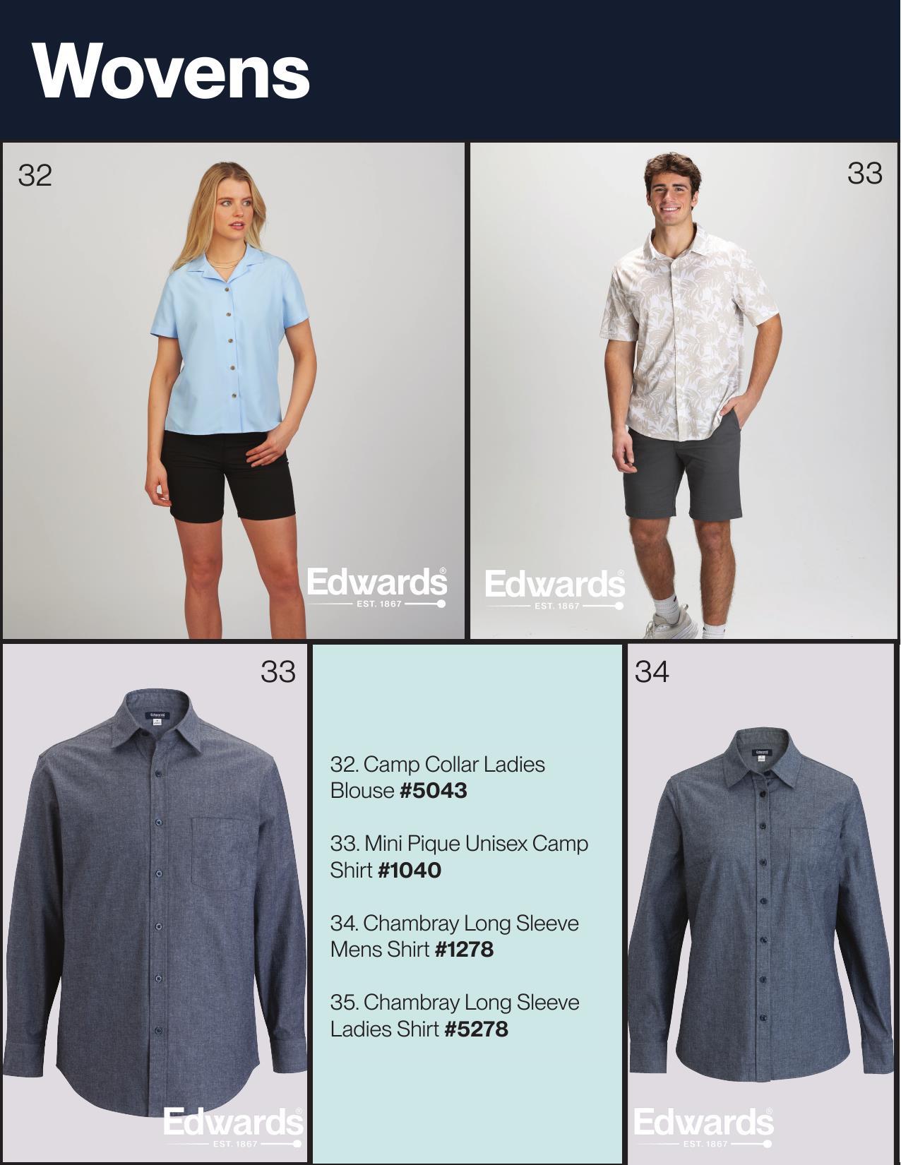 Inexpensive, yet quality apparel for gift giving.  Great styles to decorate!