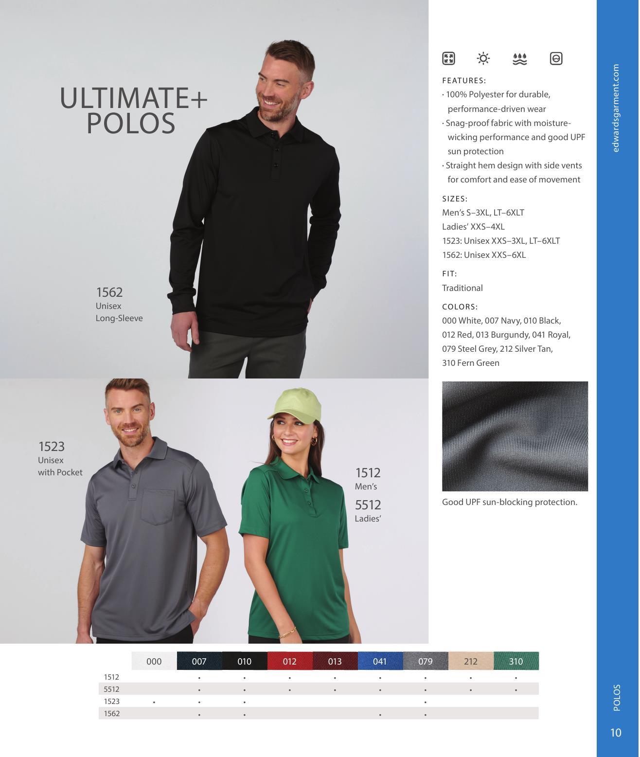 Our latest collection of polos &amp; knits.