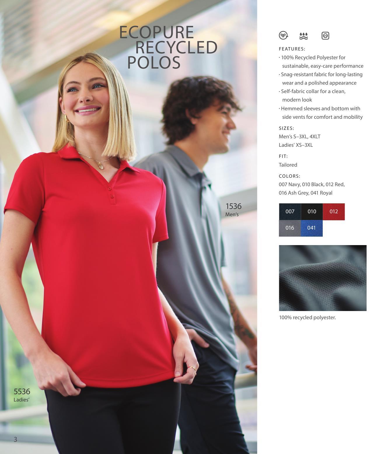 Our latest collection of polos &amp; knits.