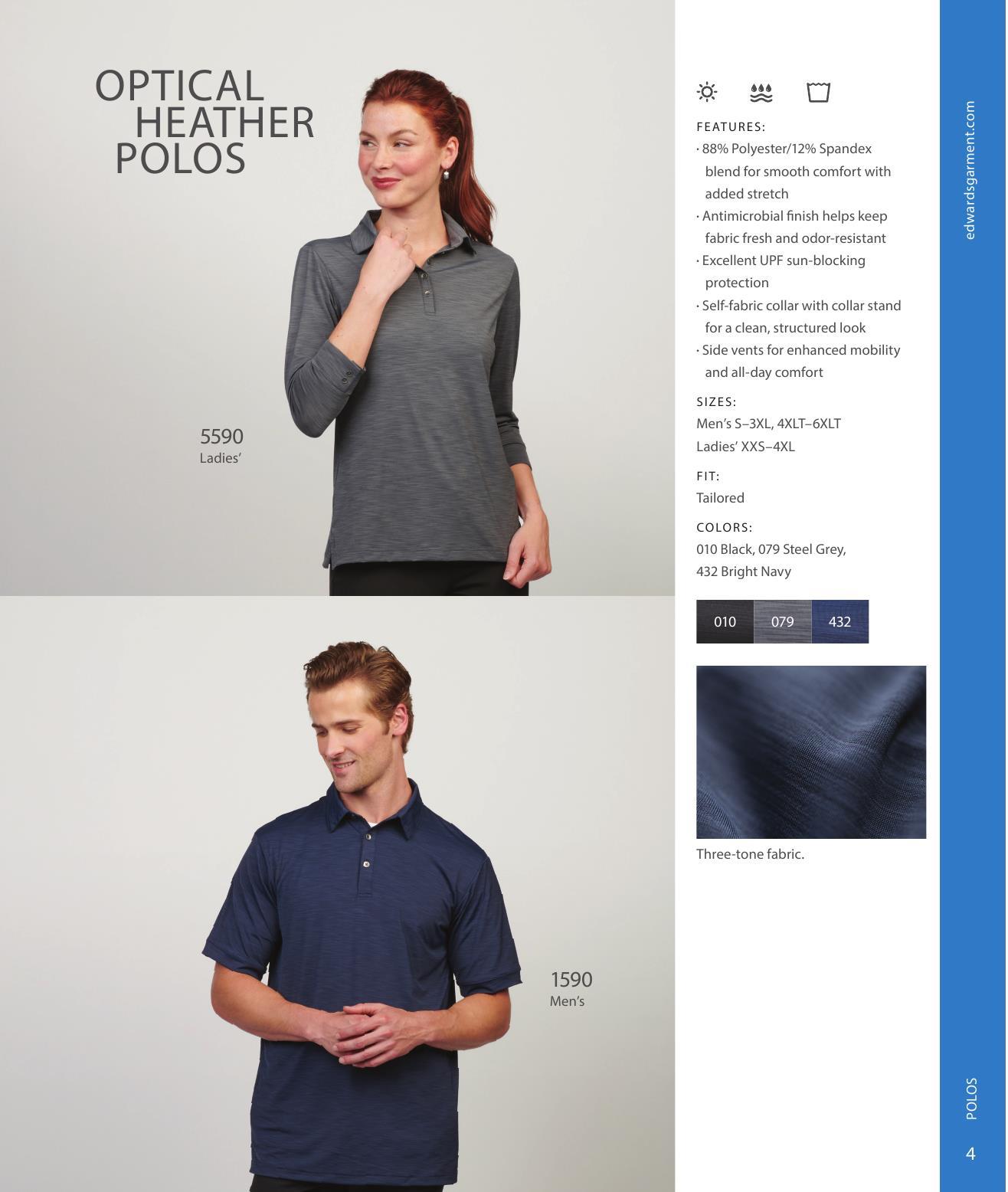 Our latest collection of polos &amp; knits.