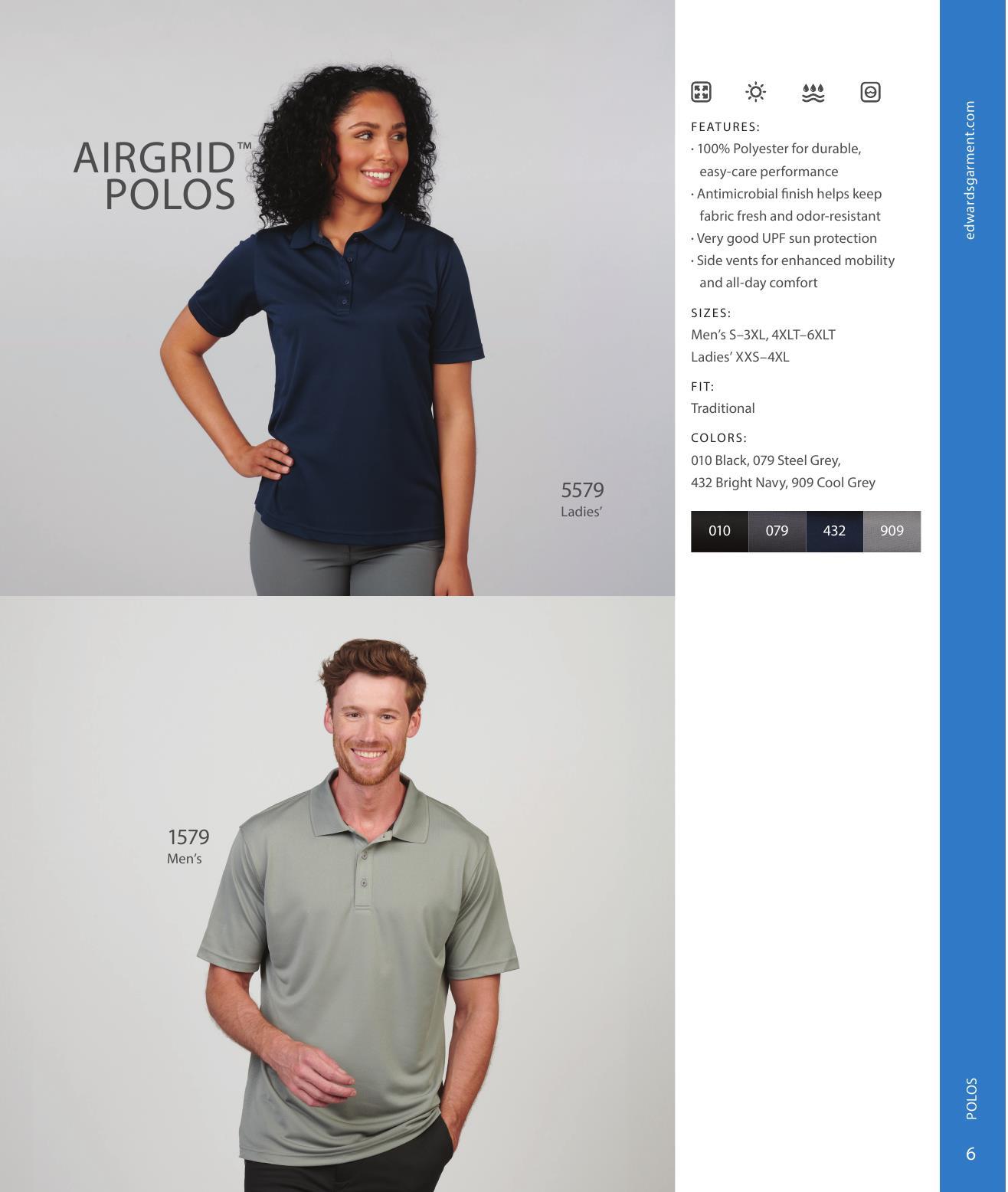 Our latest collection of polos &amp; knits.