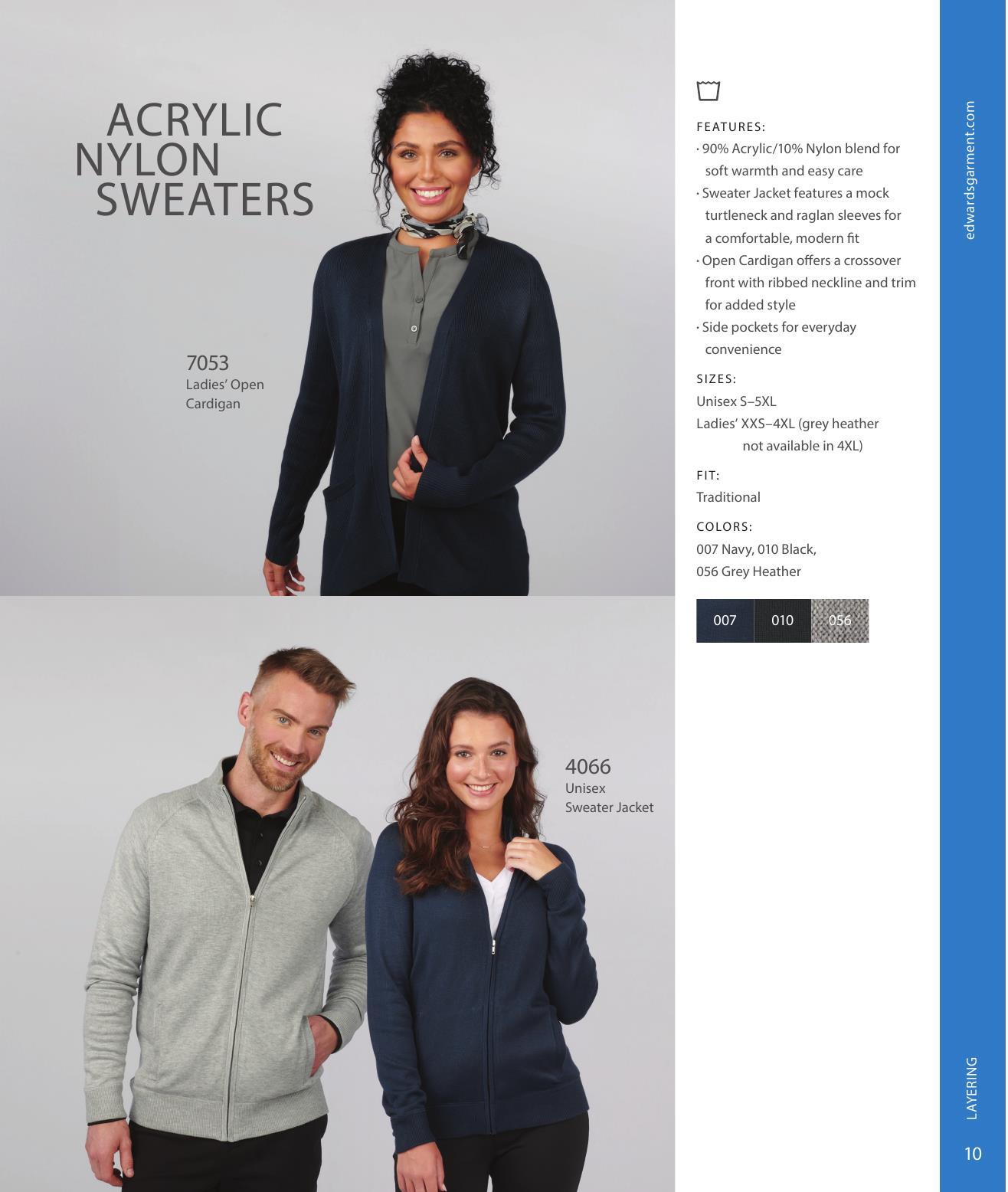 Our latest collection of sweaters and outerwear - perfect for all seasons!