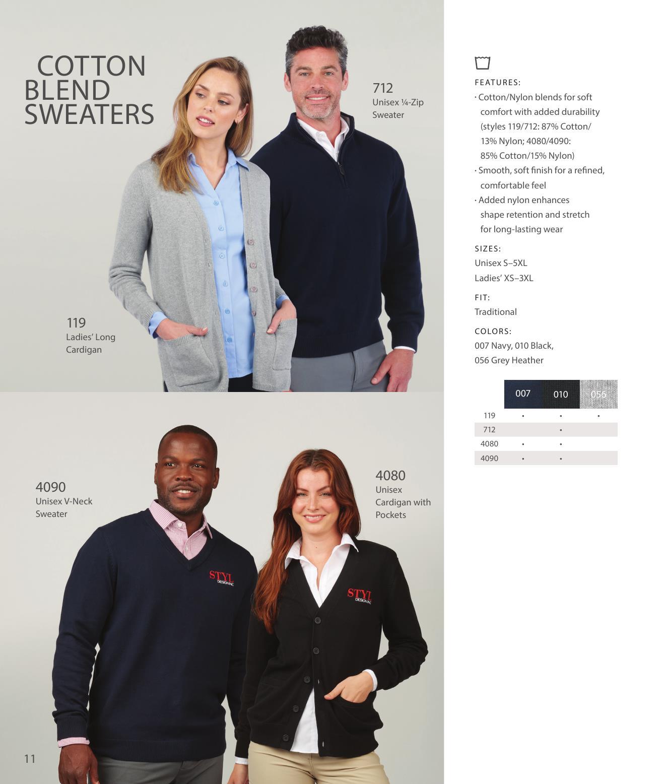 Our latest collection of sweaters and outerwear - perfect for all seasons!