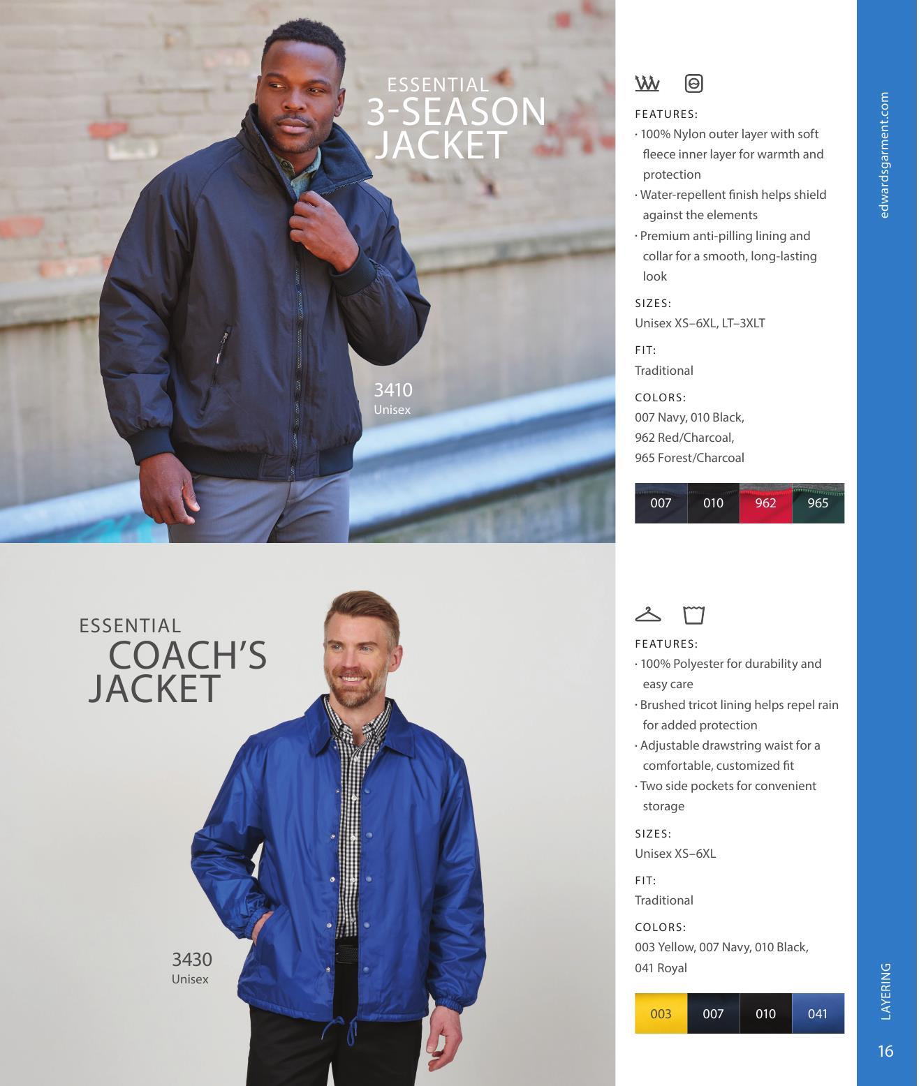 Our latest collection of sweaters and outerwear - perfect for all seasons!