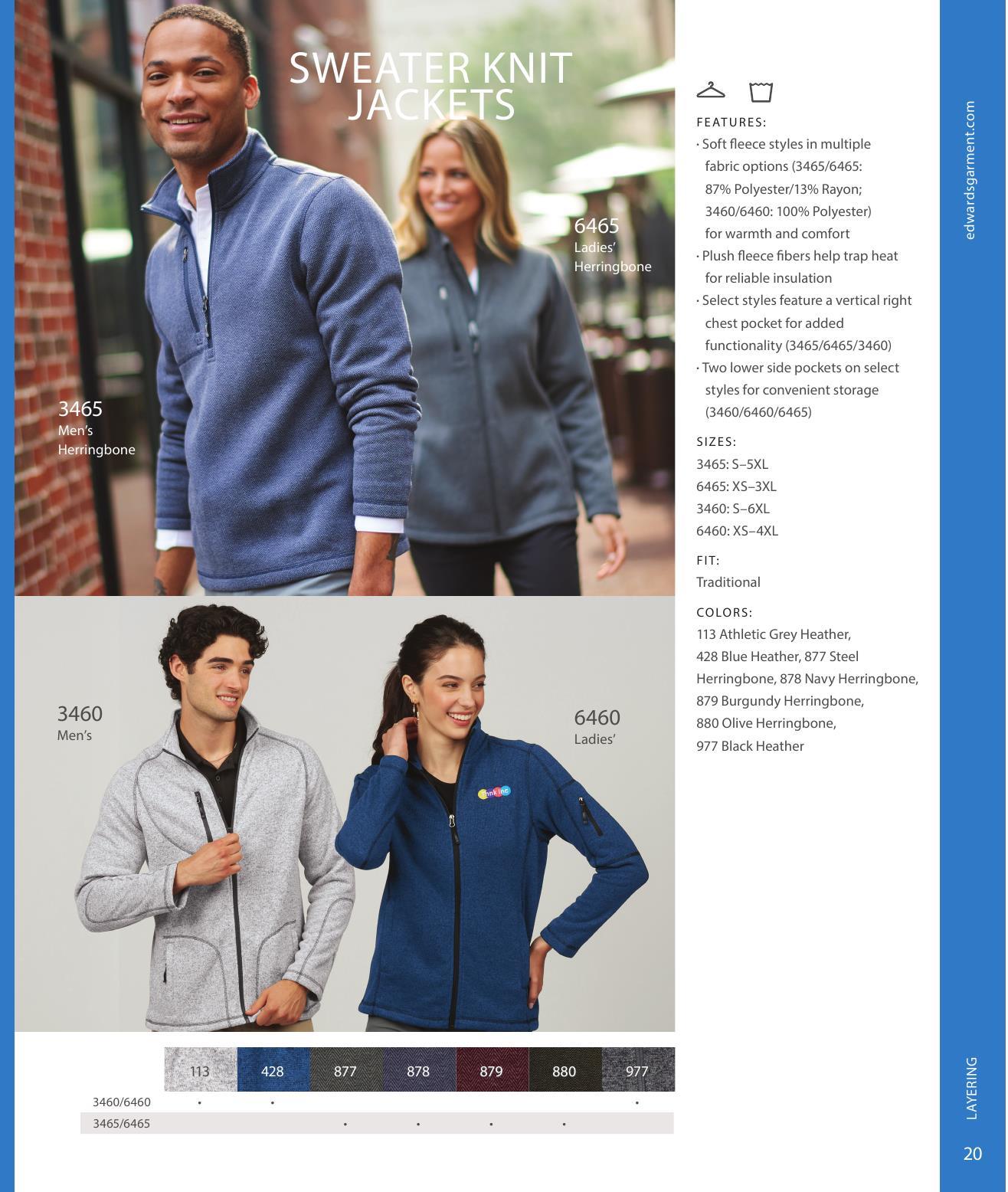 Our latest collection of sweaters and outerwear - perfect for all seasons!